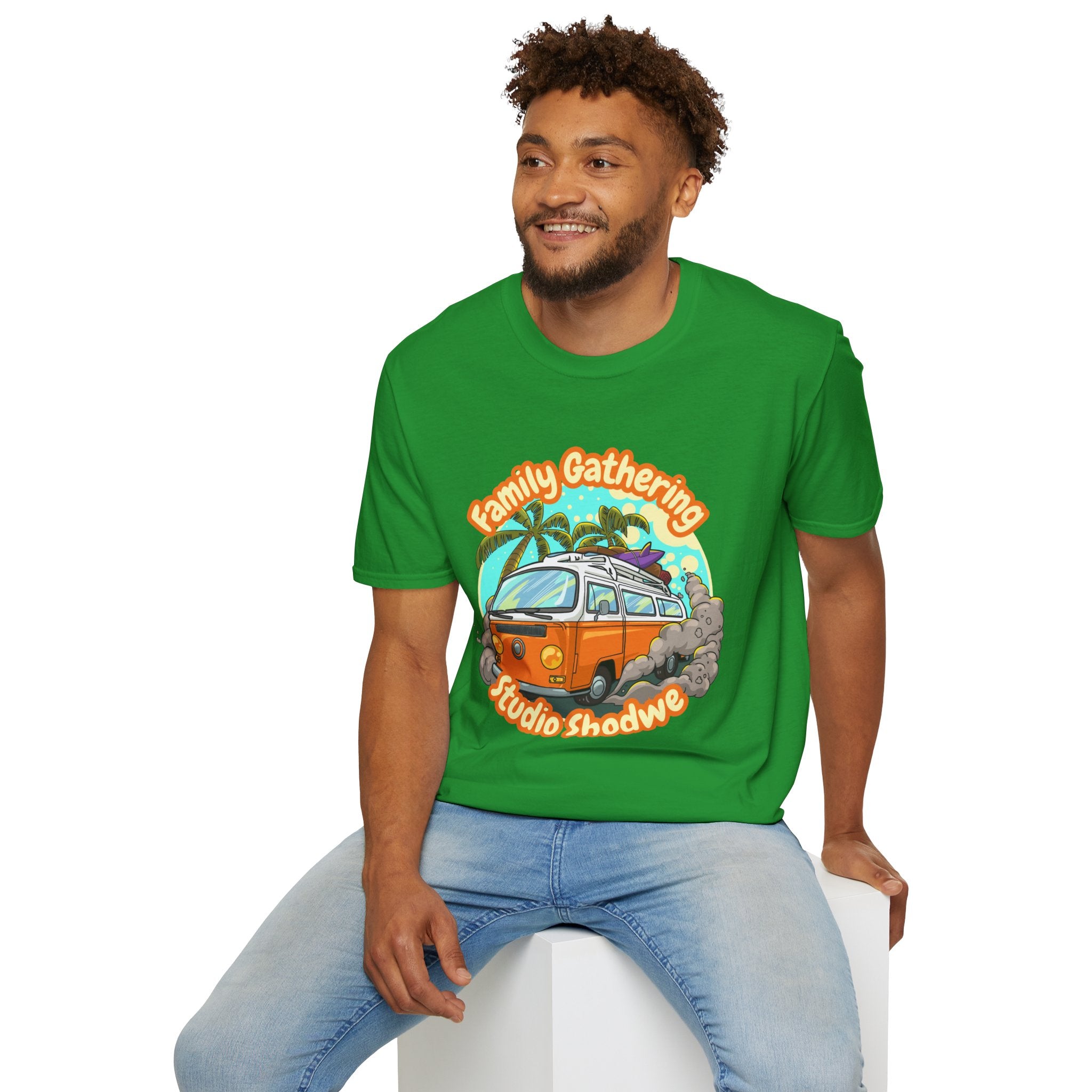 Family Gathering Unisex Softstyle T-Shirt, Family Reunion Tee