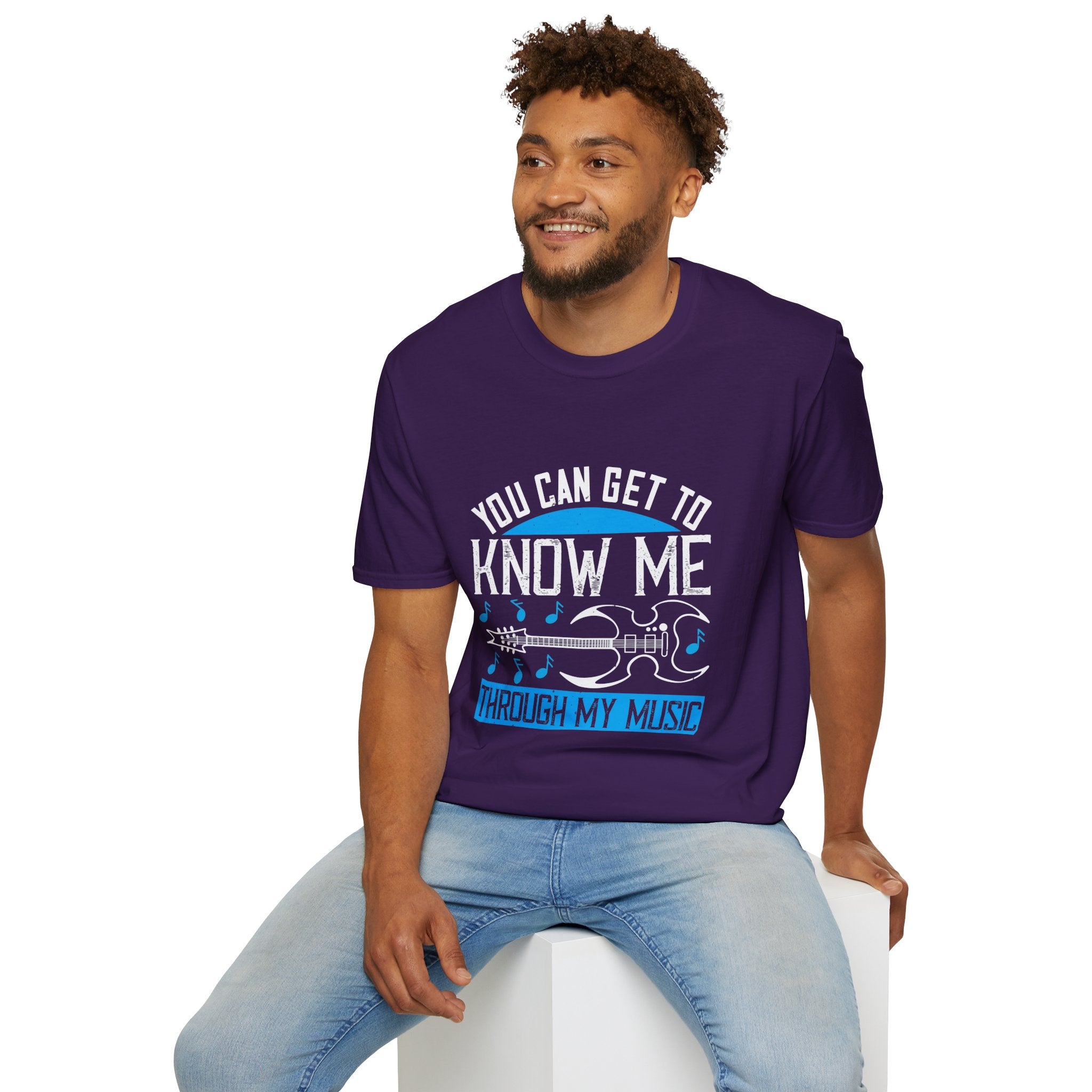 Unisex Music Quote T-Shirt, Softstyle Graphic Tee, Gift for Musicians