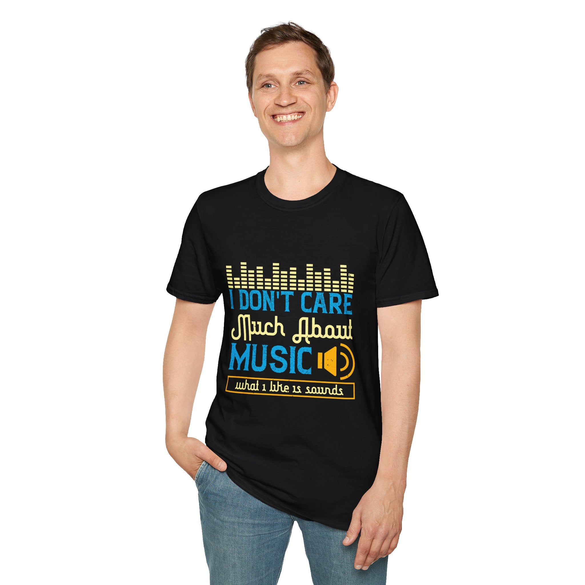 Music Lover's Softstyle T-Shirt - Gift for Musicians, Music Apparel