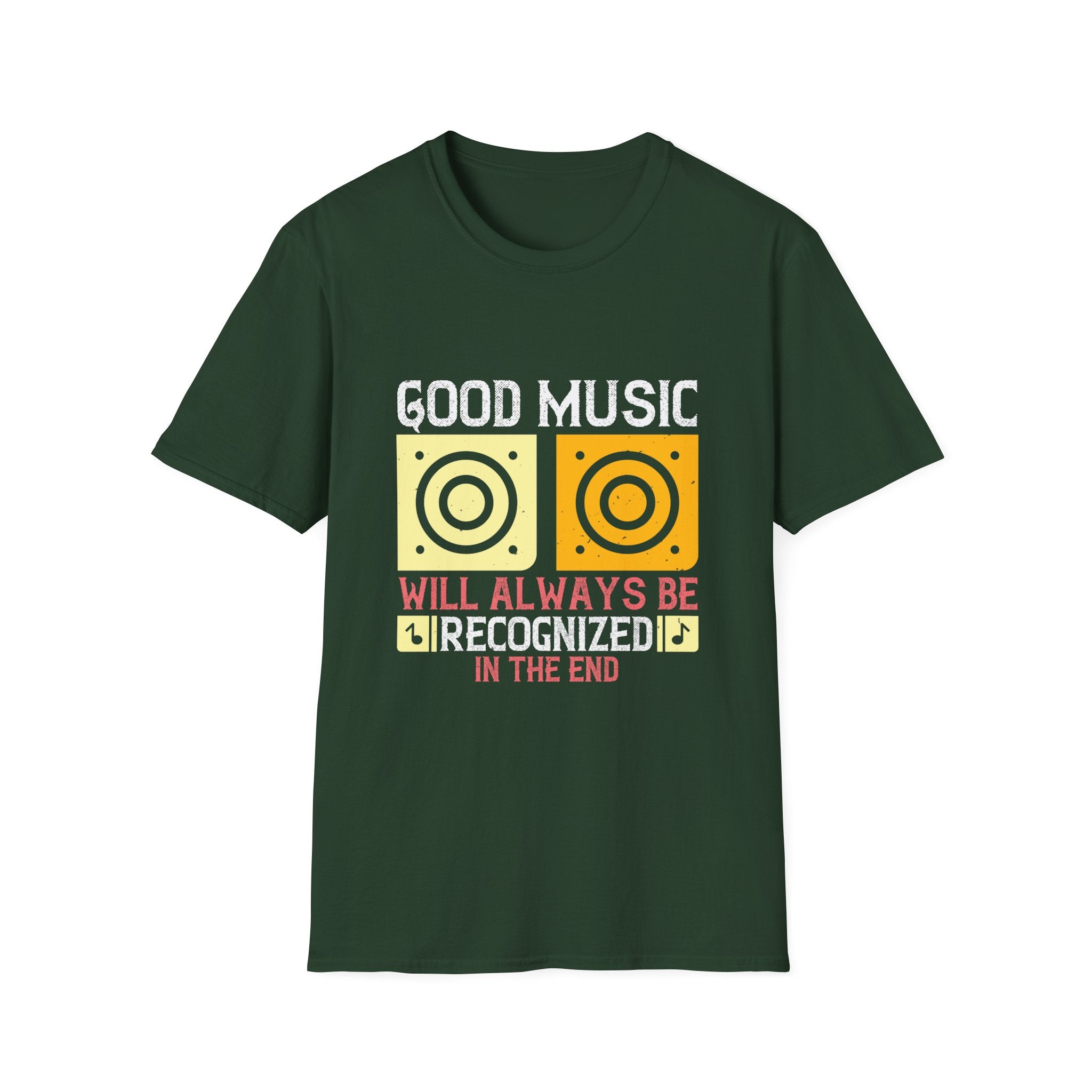 Good Music Unisex Softstyle T-Shirt | Retro Music Lover Tee