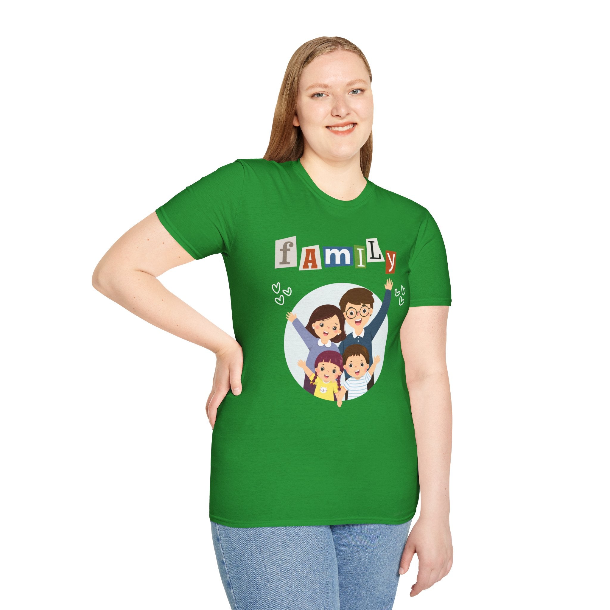 Family Love Unisex T-Shirt, Perfect Gift for Parents