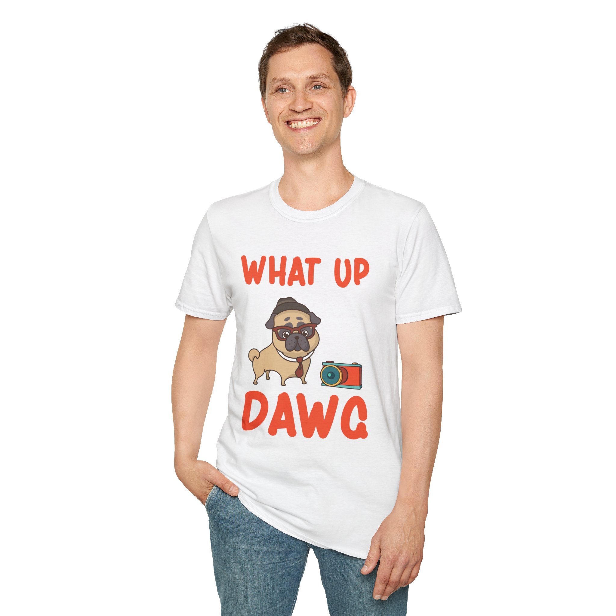 Funny Dog Lover T-Shirt, Humor Tee, Gift for Pet Owners, Cute Canine Shirt, Casual Wear, Birthday Gift, Dog Mom/Dad Tee