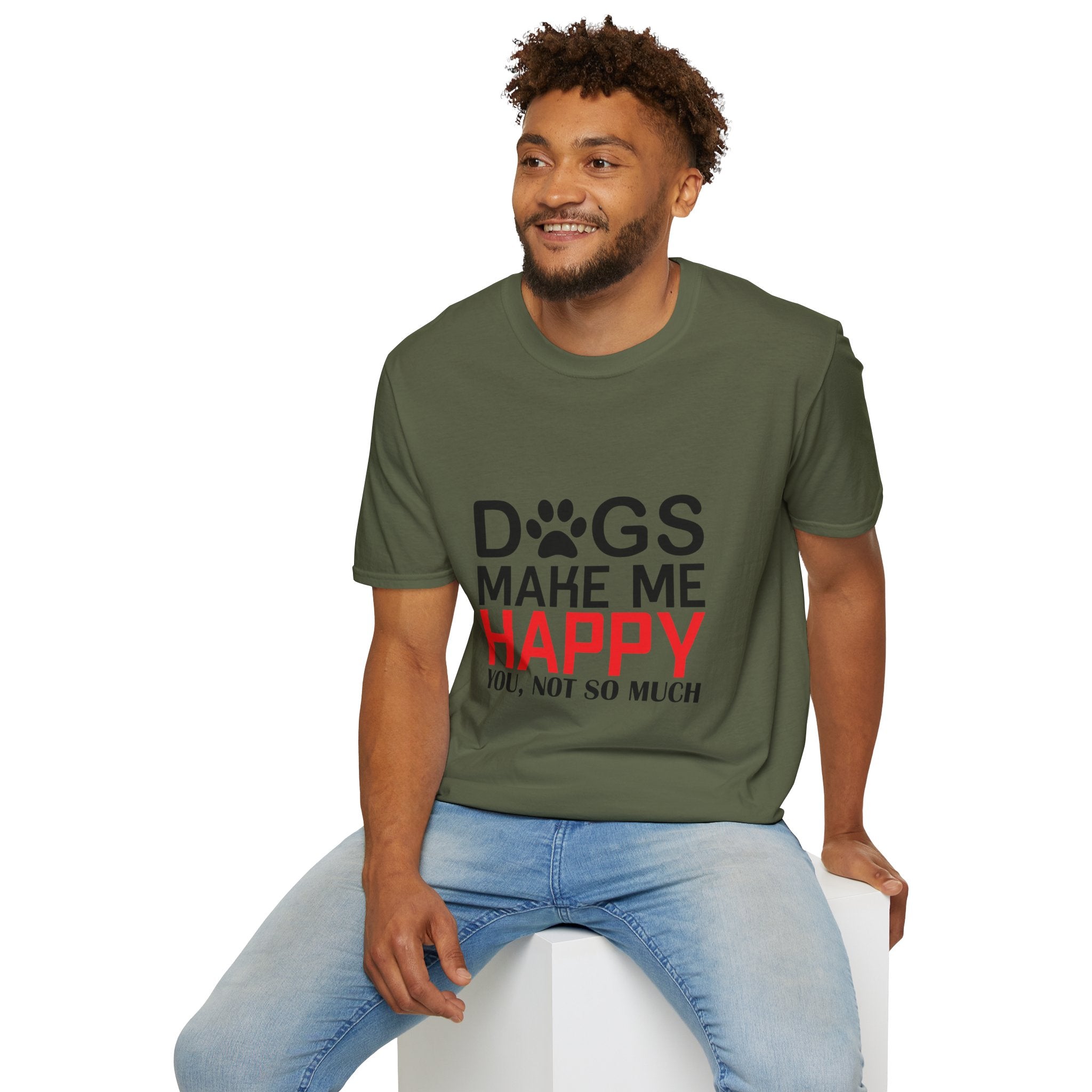 Dog Lovers Unisex T-Shirt, Funny Dog Shirt, Pet Owner Gift, Animal Lover Tee, Casual Dog Mama Style, Birthday Gift