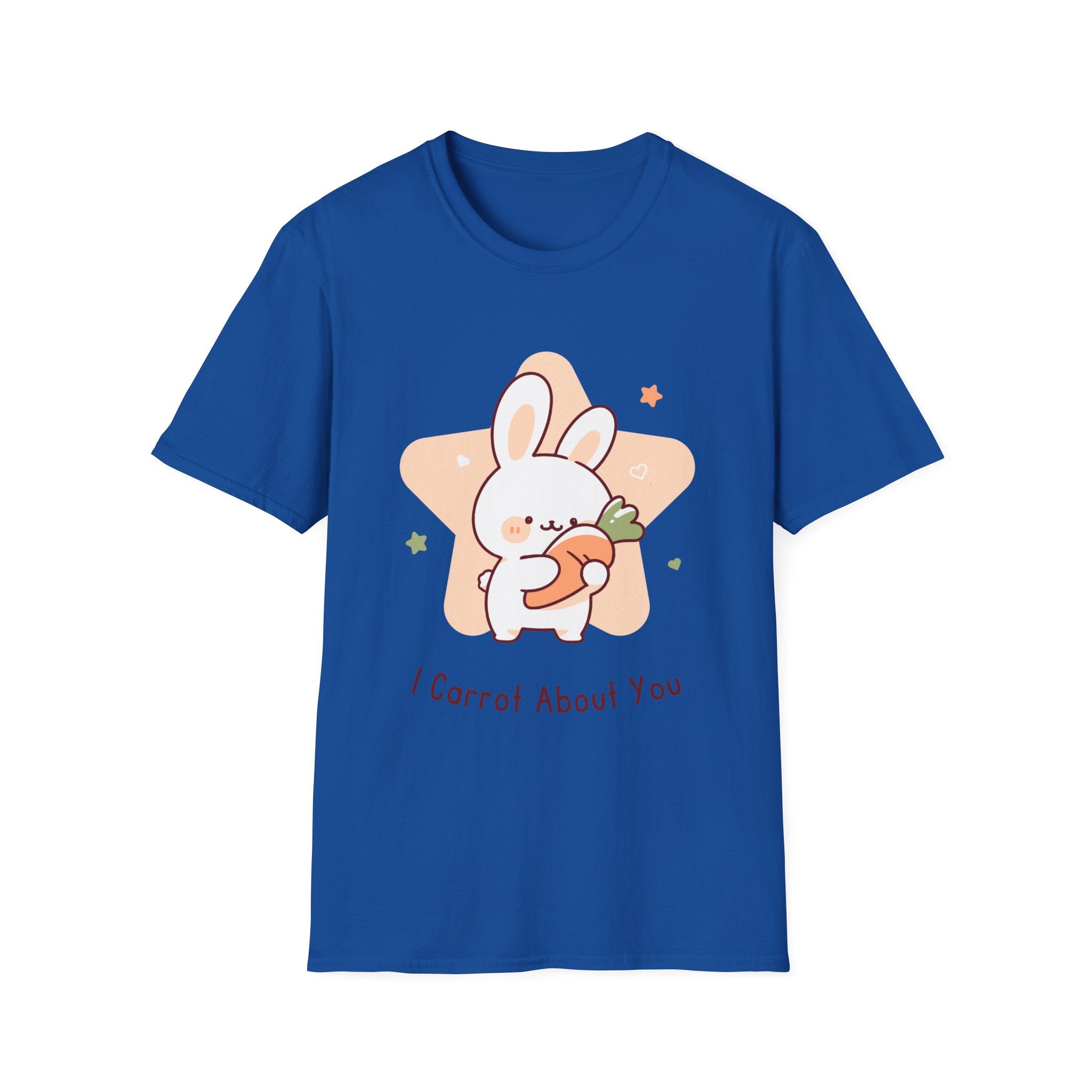 Cute Rabbit Graphic Tee, I Carrot About You Shirt