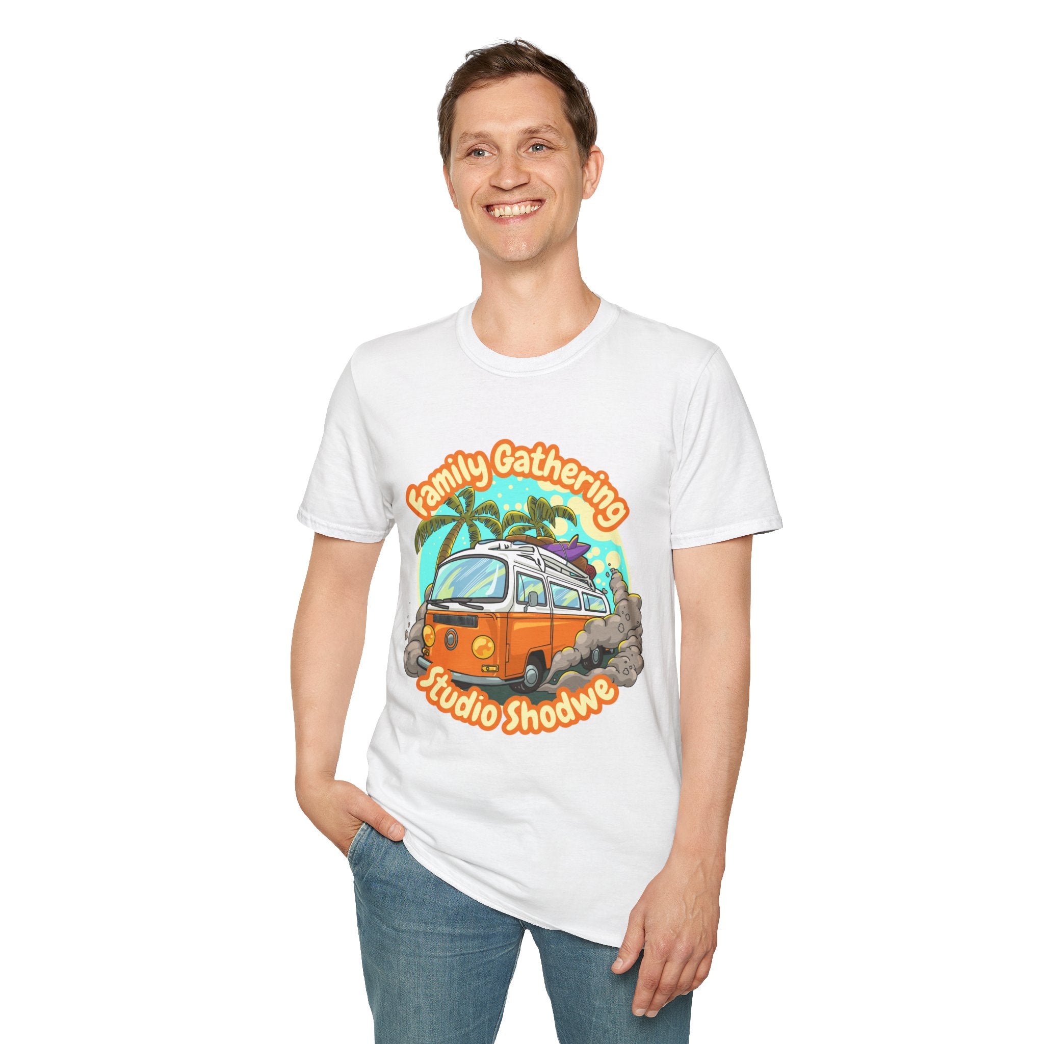 Family Gathering Unisex Softstyle T-Shirt, Family Reunion Tee