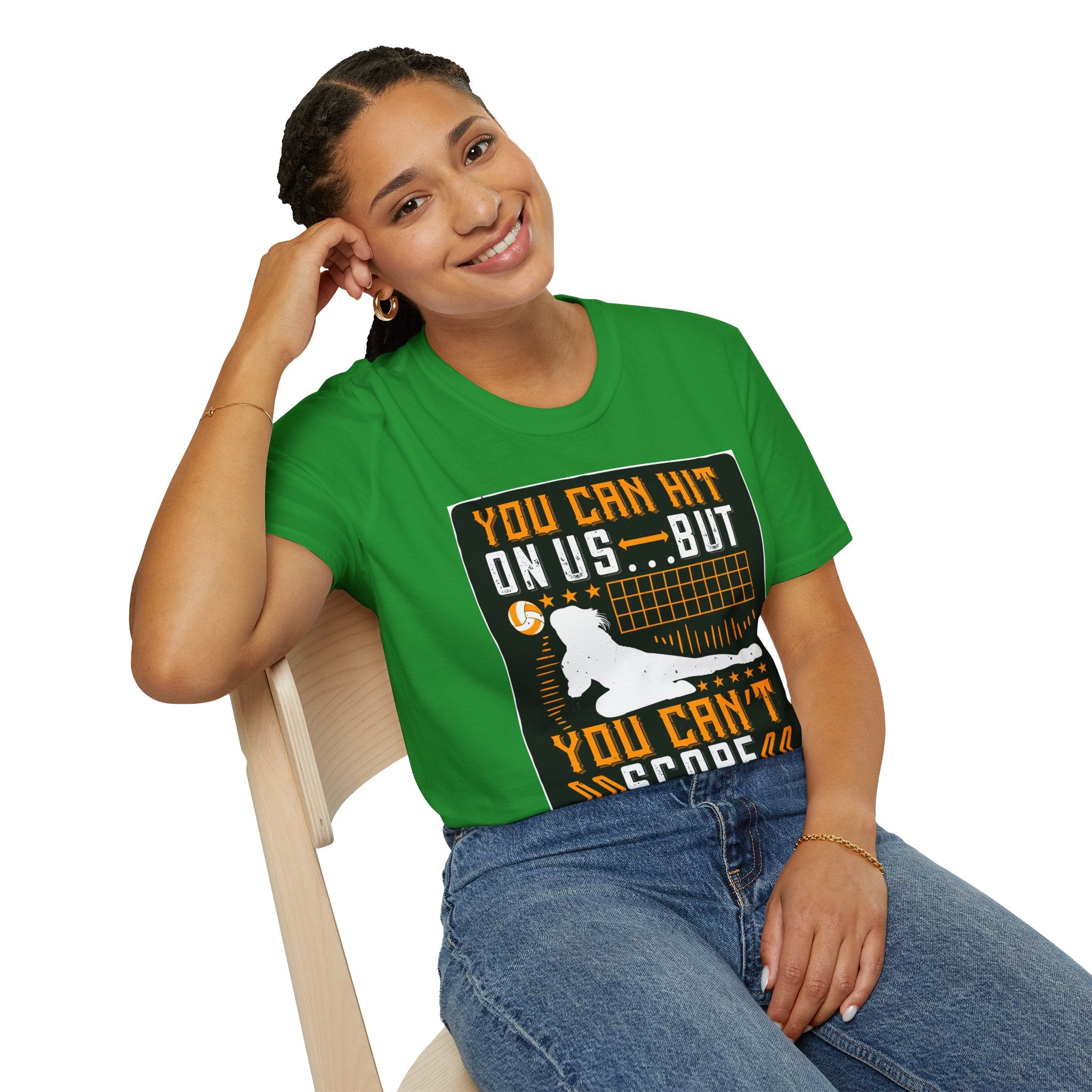 Volleyball Humor T-Shirt, Sporty Gift for Athletes, Softstyle Tee