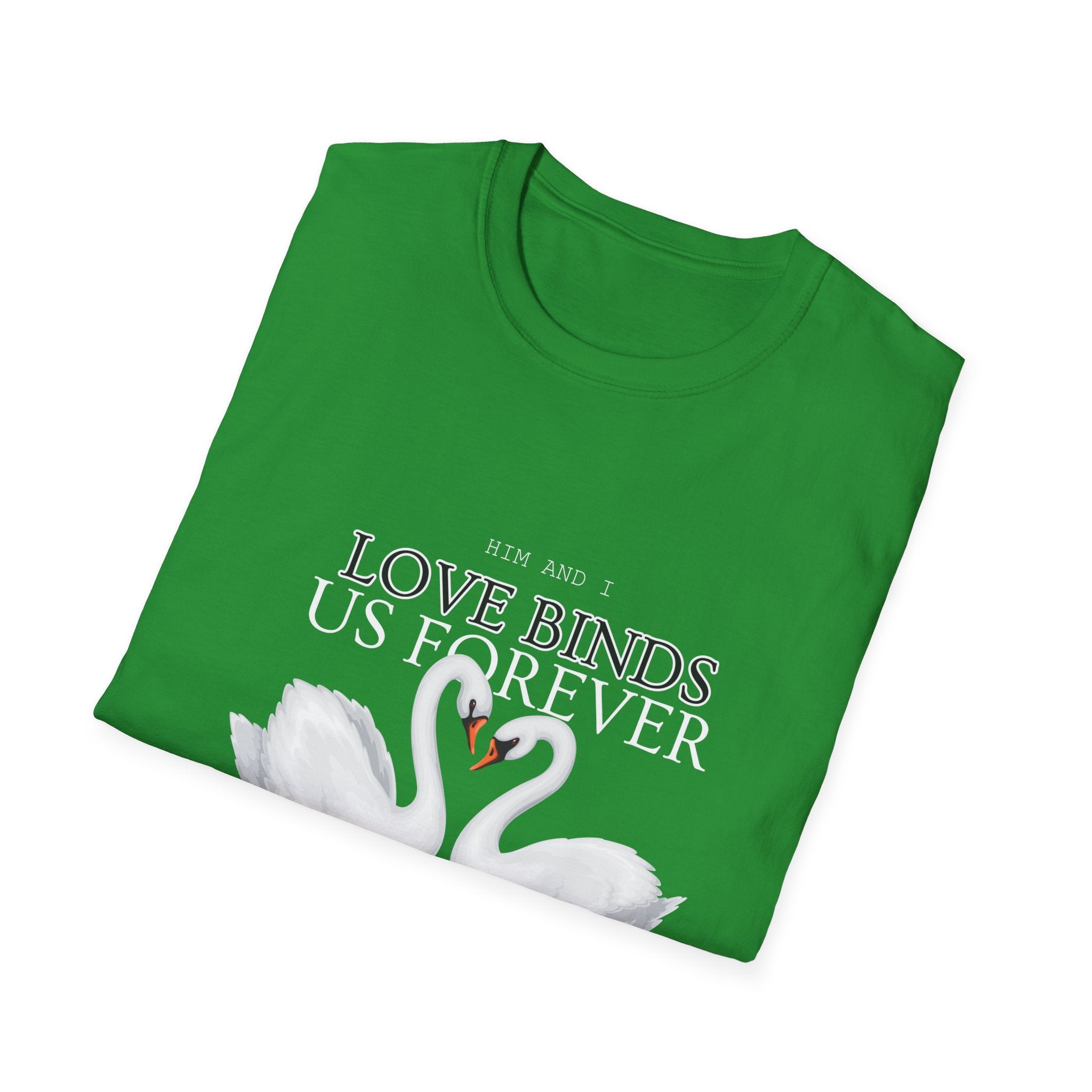 Romantic Swan Love T-Shirt | Perfect Gift for Couples
