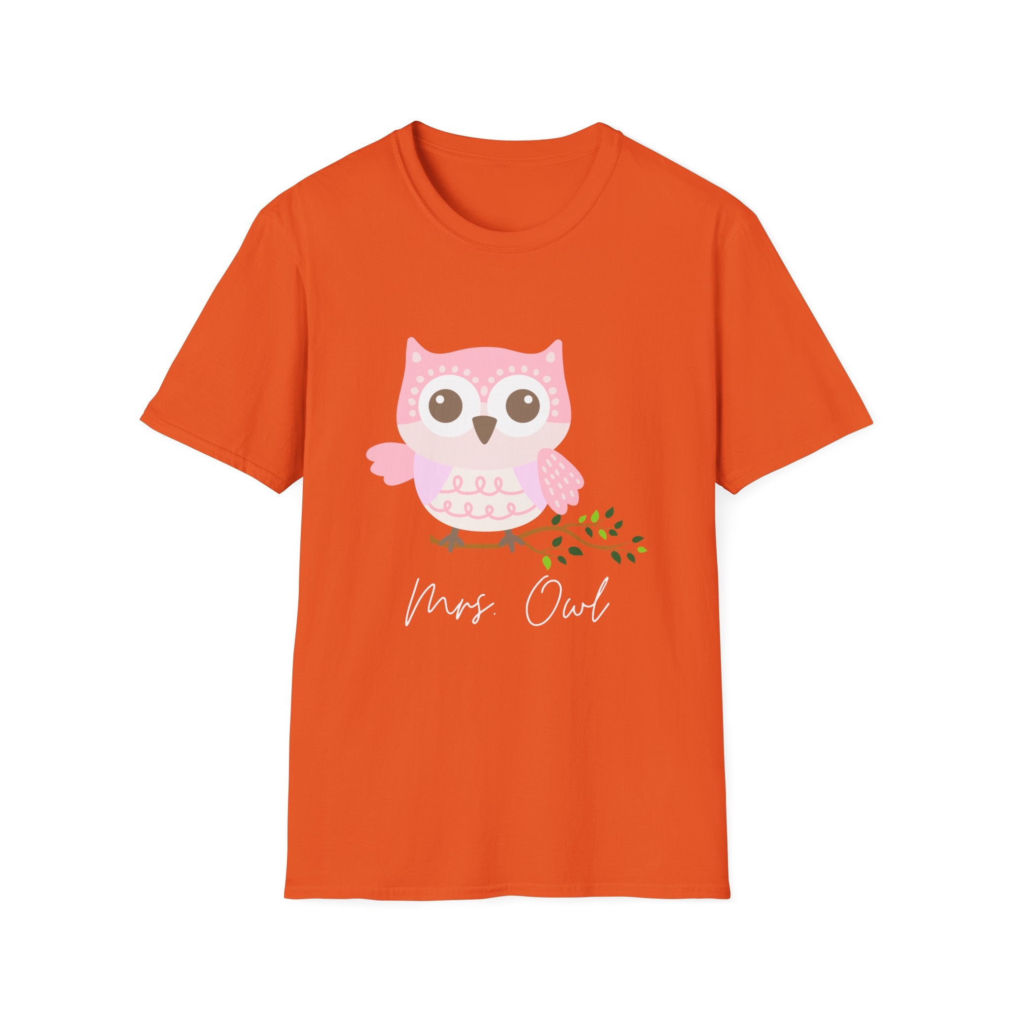 Cute Owl Unisex T-Shirt, Gift for Animal Lovers, Cozy Casual Wear