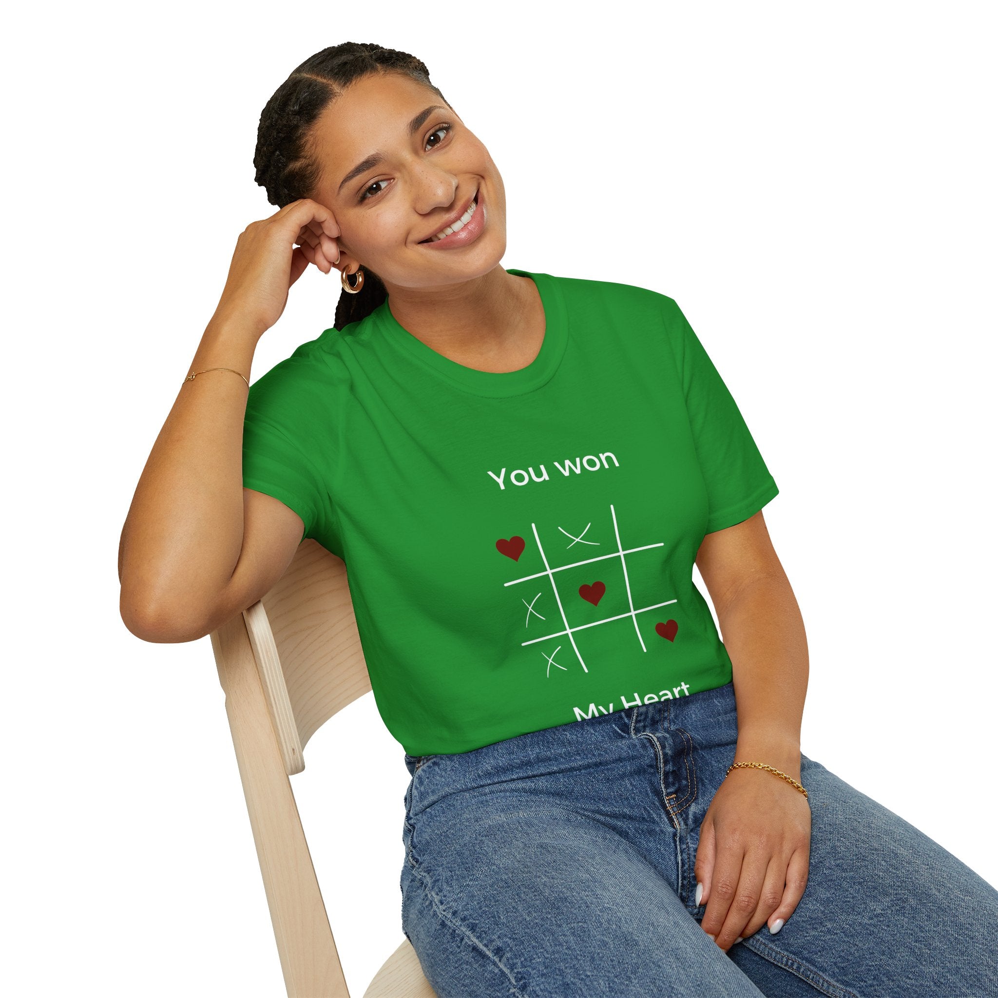 You Won My Heart Tee, Cute Couple Shirt, Gift for Him/Her