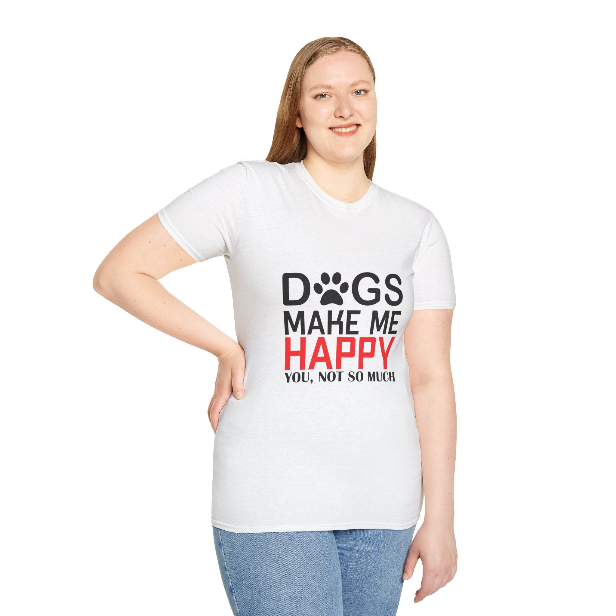 Dog Lovers Unisex T-Shirt, Funny Dog Shirt, Pet Owner Gift, Animal Lover Tee, Casual Dog Mama Style, Birthday Gift