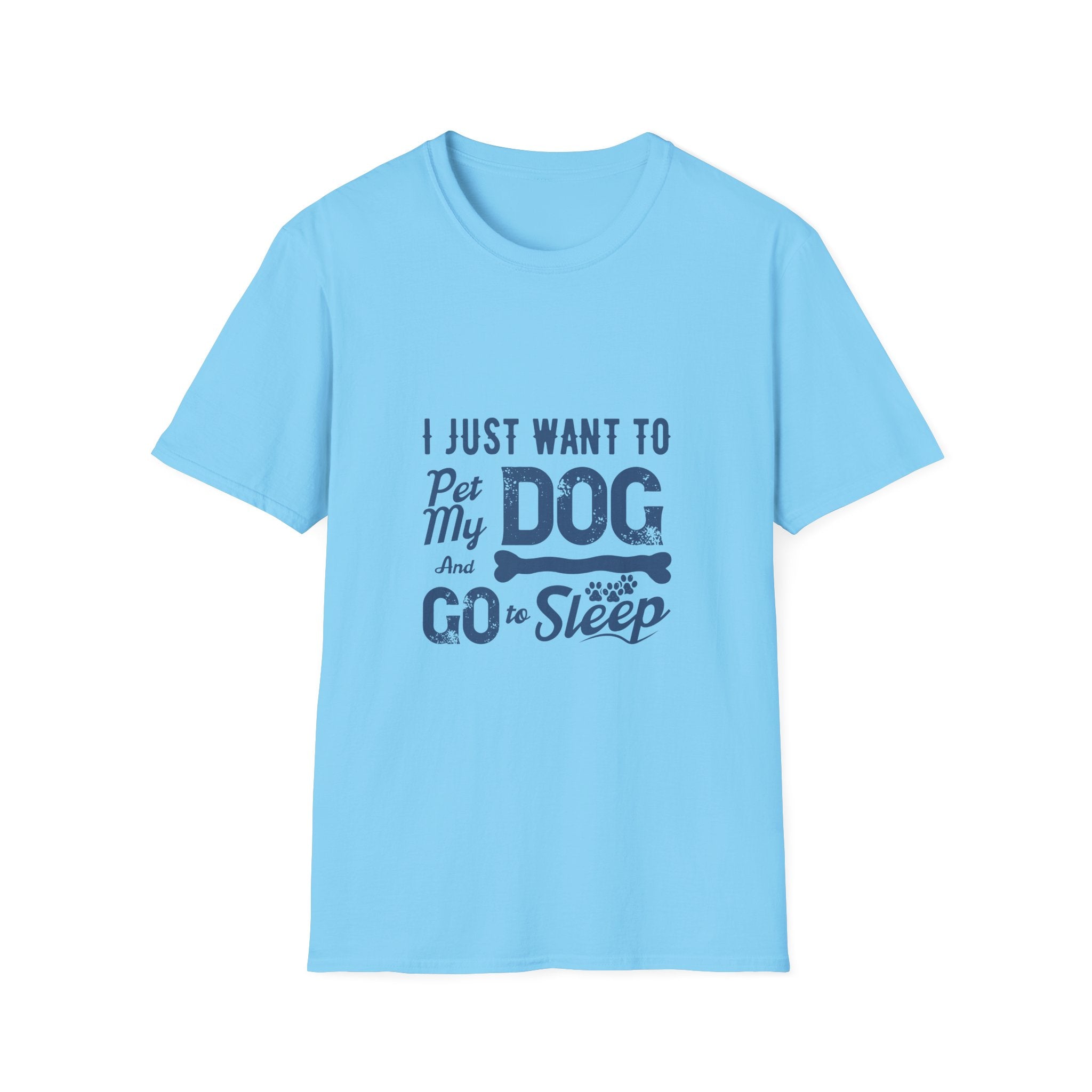 Funny Dog Lover Unisex T-Shirt, Pet Lover Gift, Cute Dog T-Shirt, Dog Mom, Dog Dad Apparel, Animal Lover Shirt