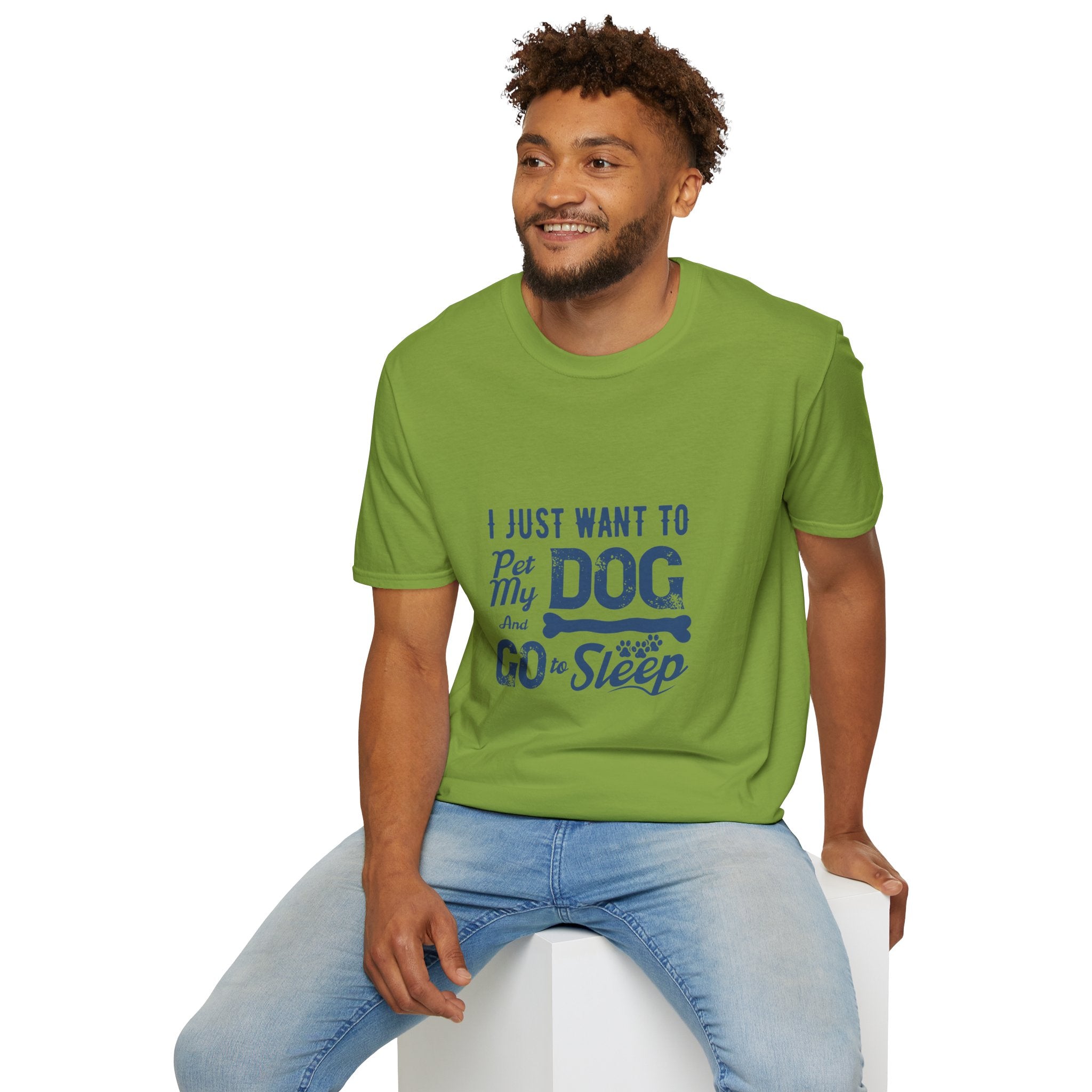 Funny Dog Lover Unisex T-Shirt, Pet Lover Gift, Cute Dog T-Shirt, Dog Mom, Dog Dad Apparel, Animal Lover Shirt