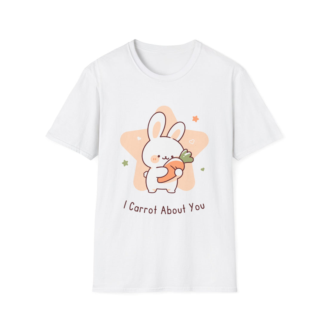 Cute Rabbit Graphic Tee, I Carrot About You Shirt