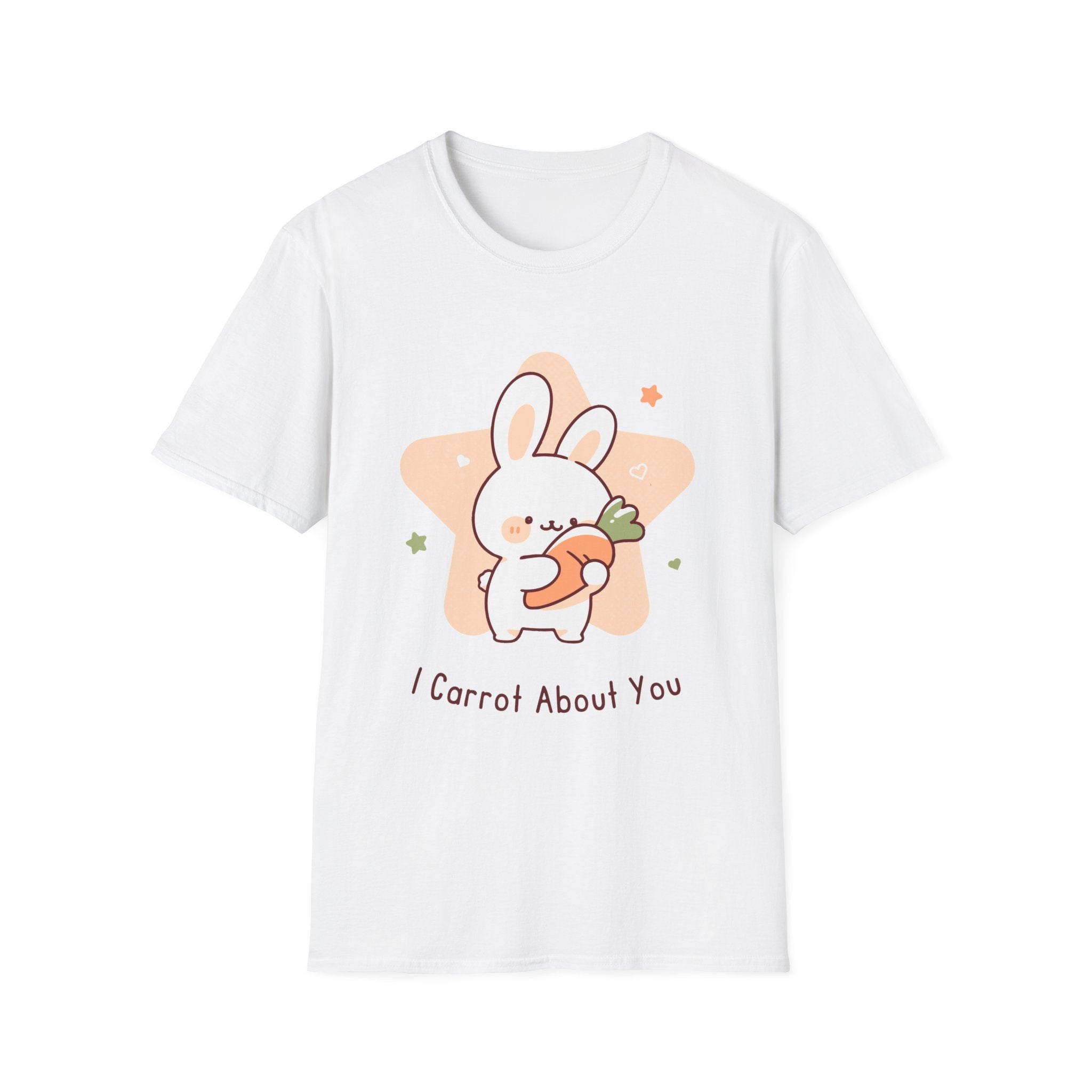 Cute Rabbit Graphic Tee, I Carrot About You Shirt
