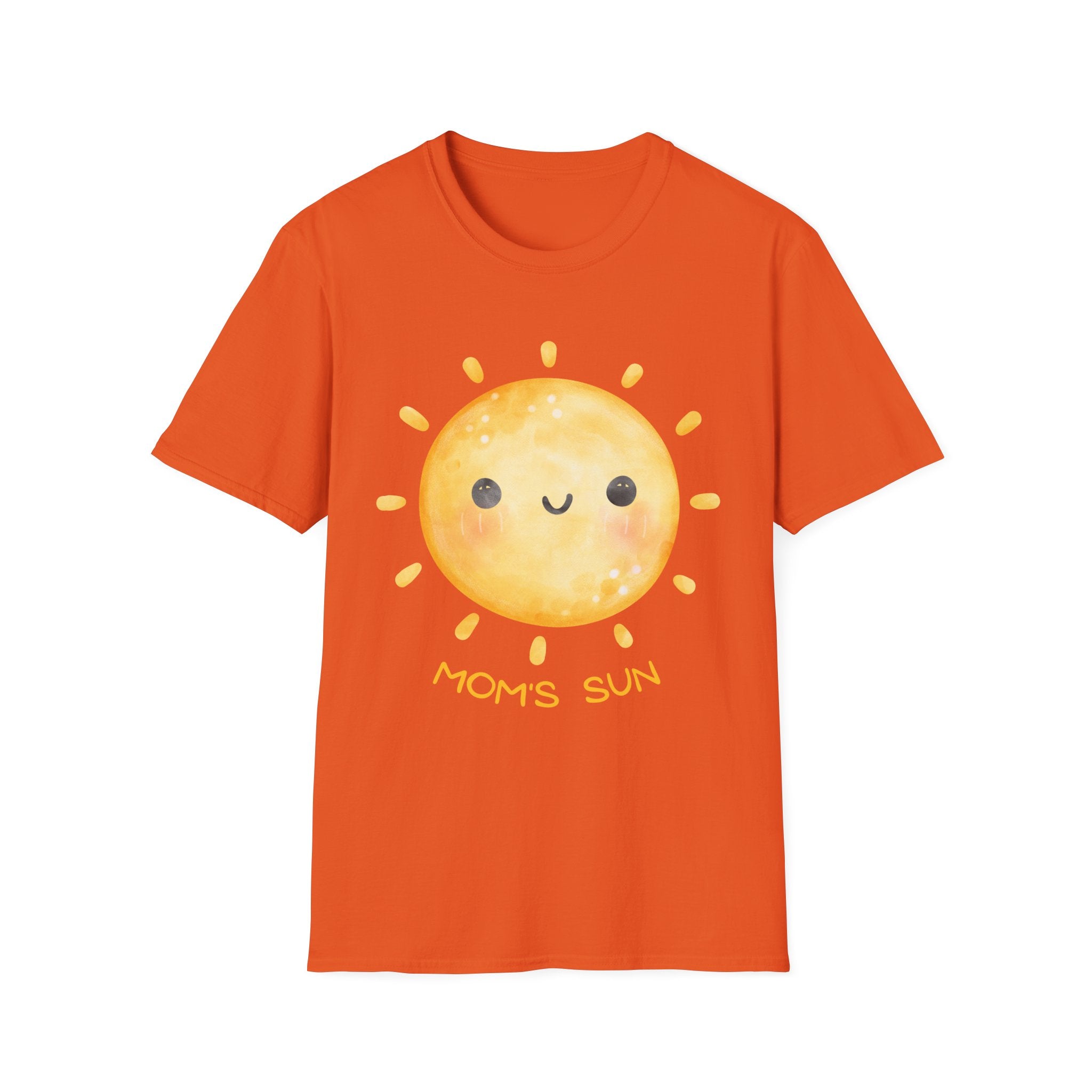 Cute 'Mom's Sun' Unisex Softstyle T-Shirt