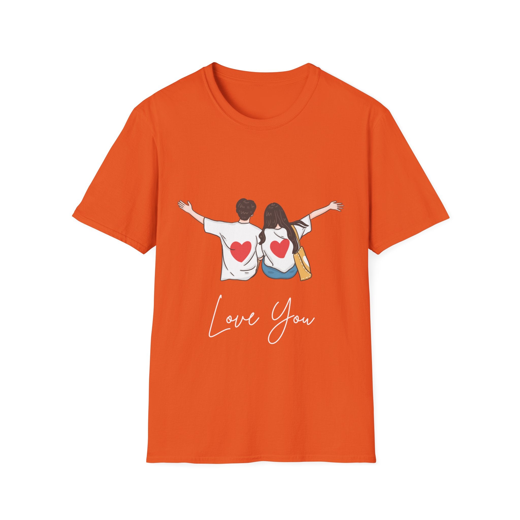 Love You Couple T-Shirt, Romantic Gift, Valentine’s Day Tee