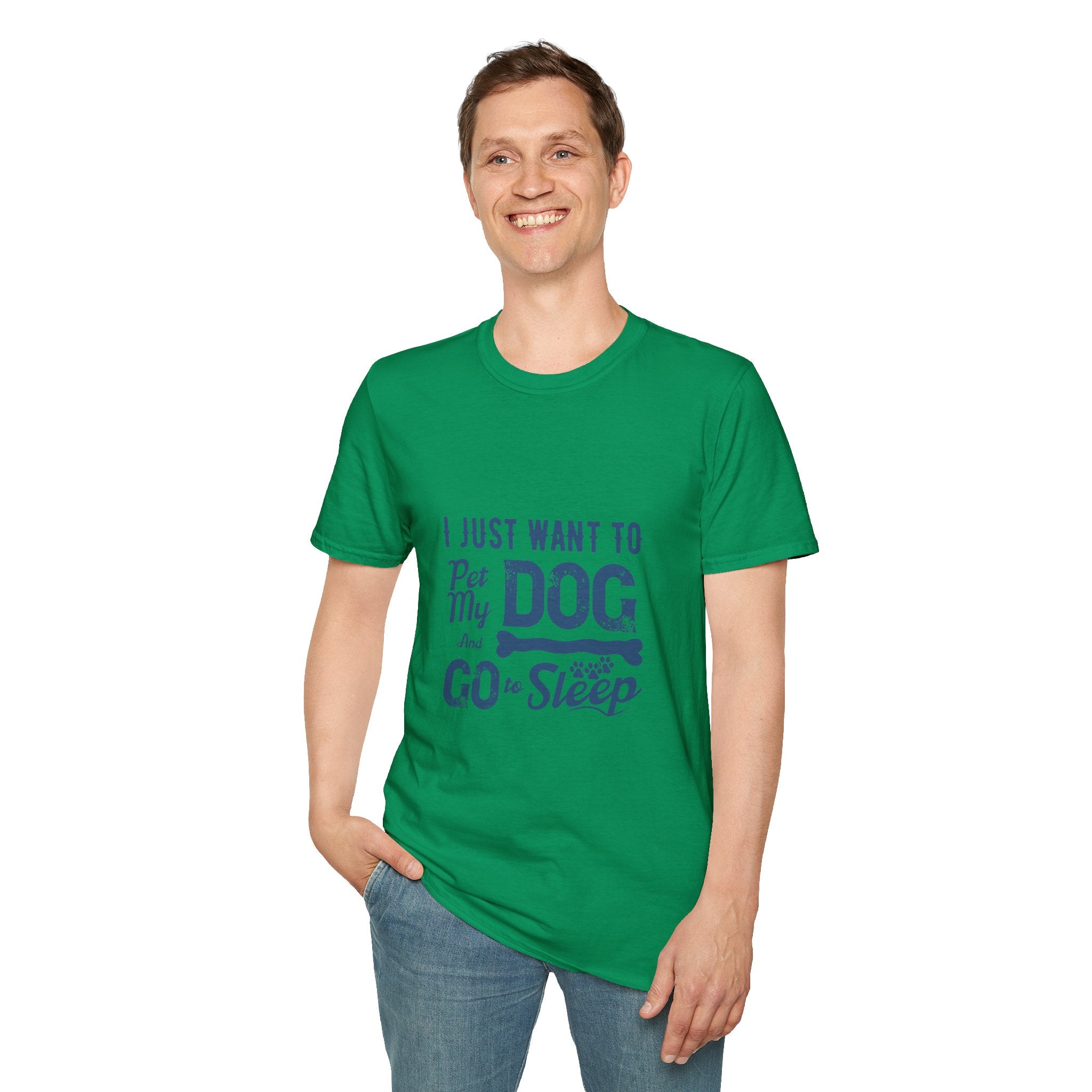 Funny Dog Lover Unisex T-Shirt, Pet Lover Gift, Cute Dog T-Shirt, Dog Mom, Dog Dad Apparel, Animal Lover Shirt