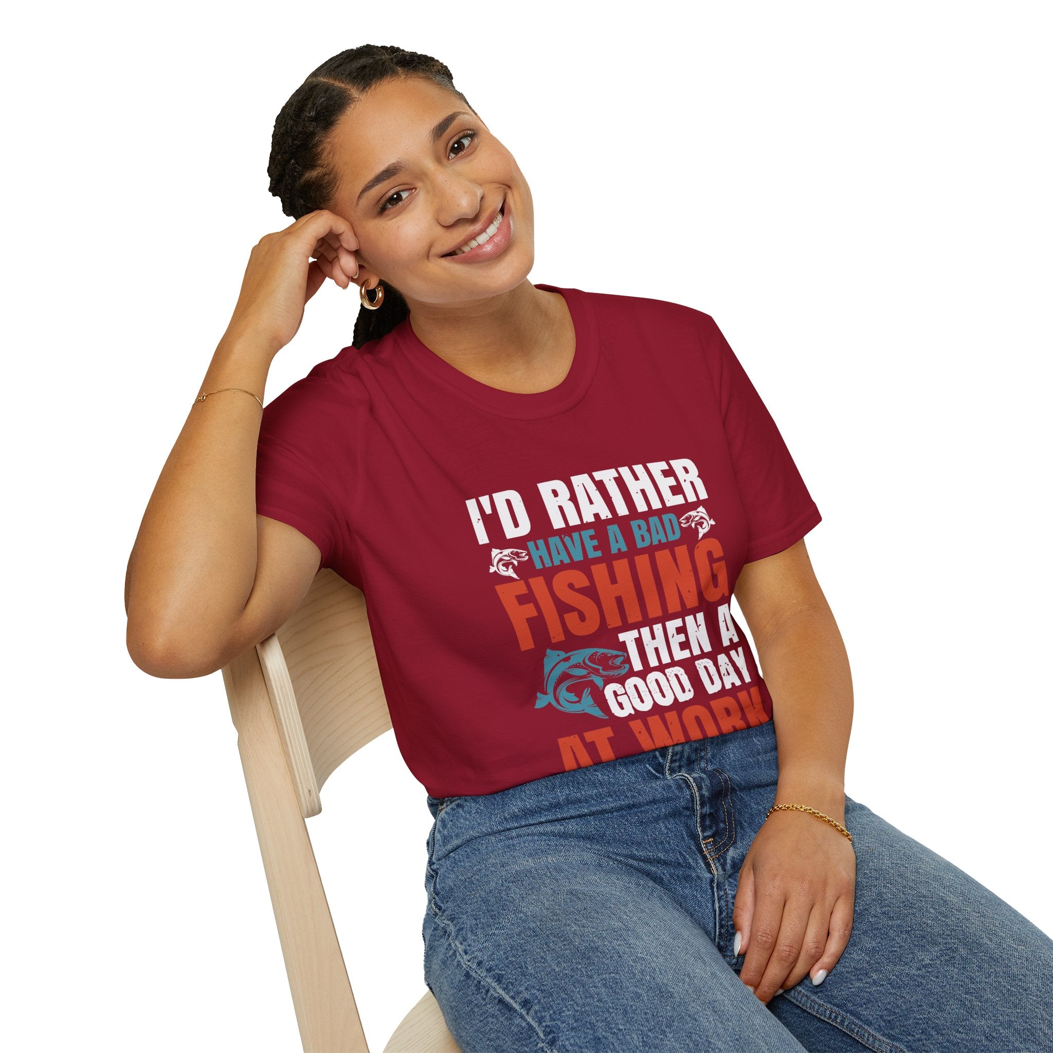 Fishing Humor T-Shirt, Fishing Gift, Unisex Tee