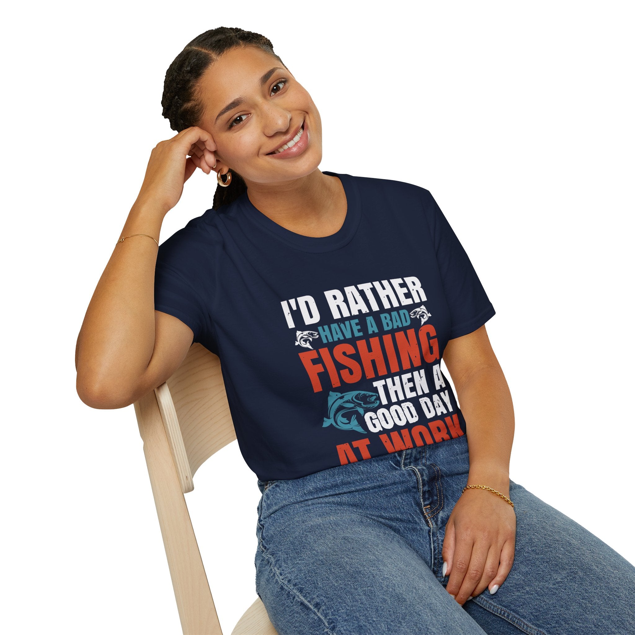Fishing Humor T-Shirt, Fishing Gift, Unisex Tee
