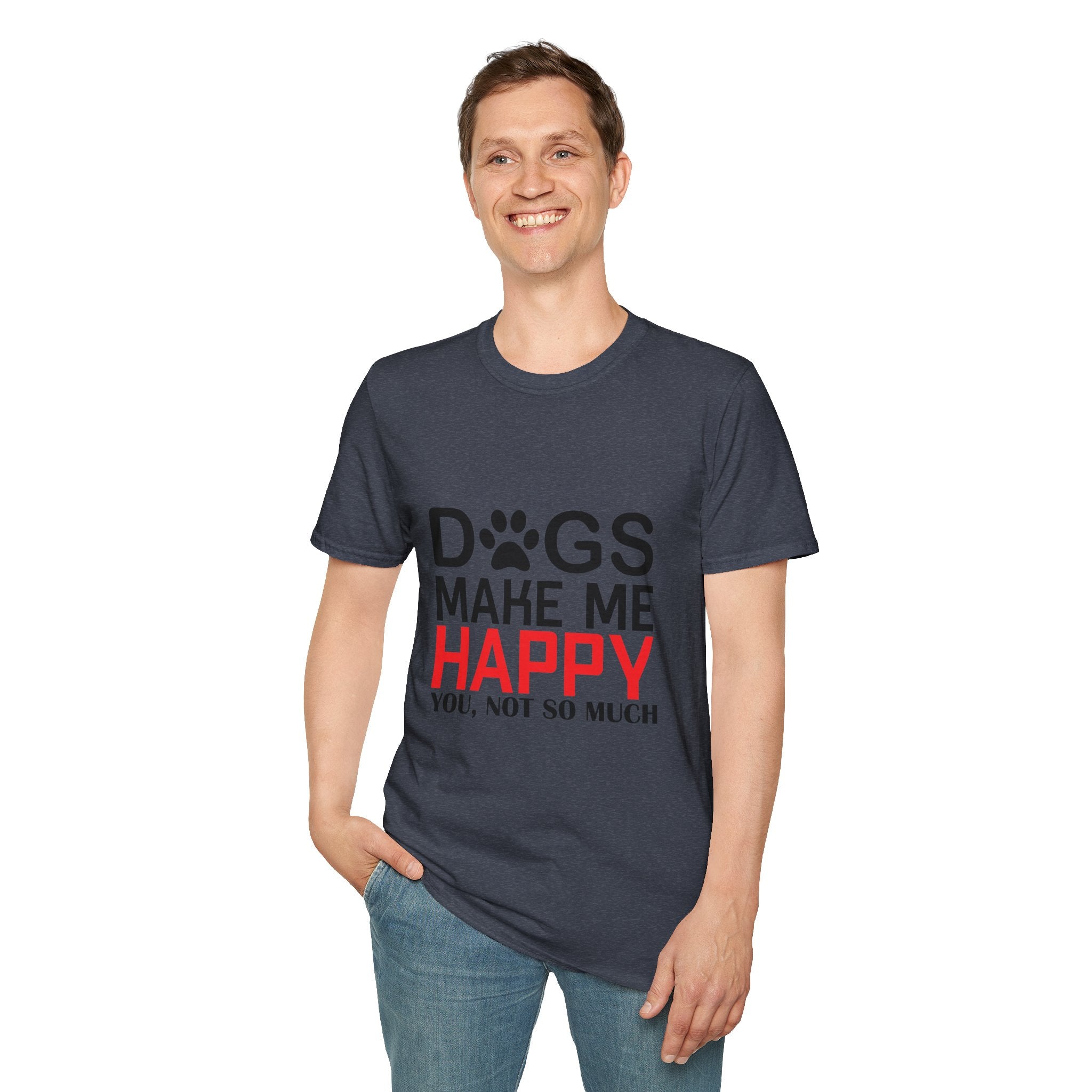 Dog Lovers Unisex T-Shirt, Funny Dog Shirt, Pet Owner Gift, Animal Lover Tee, Casual Dog Mama Style, Birthday Gift