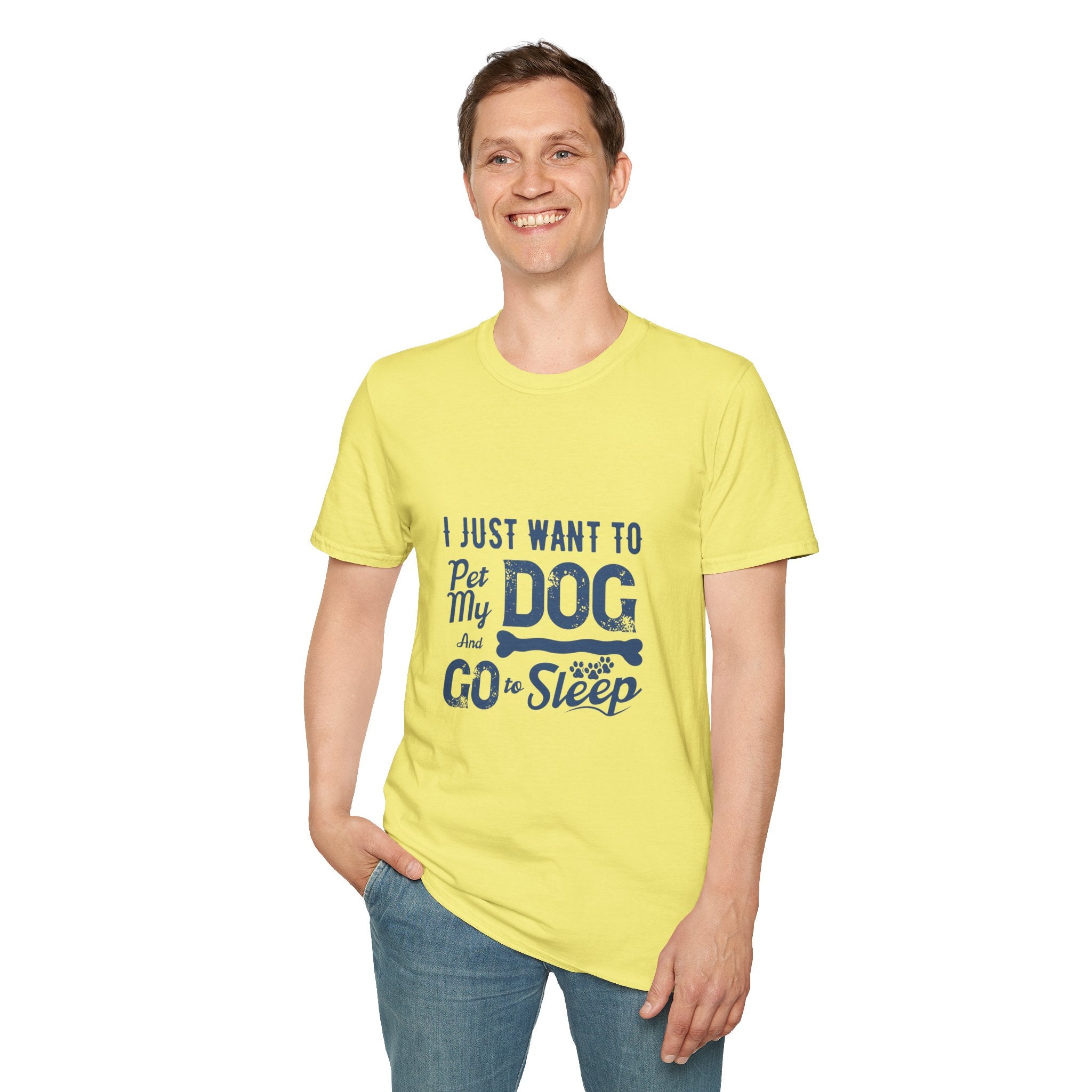 Funny Dog Lover Unisex T-Shirt, Pet Lover Gift, Cute Dog T-Shirt, Dog Mom, Dog Dad Apparel, Animal Lover Shirt