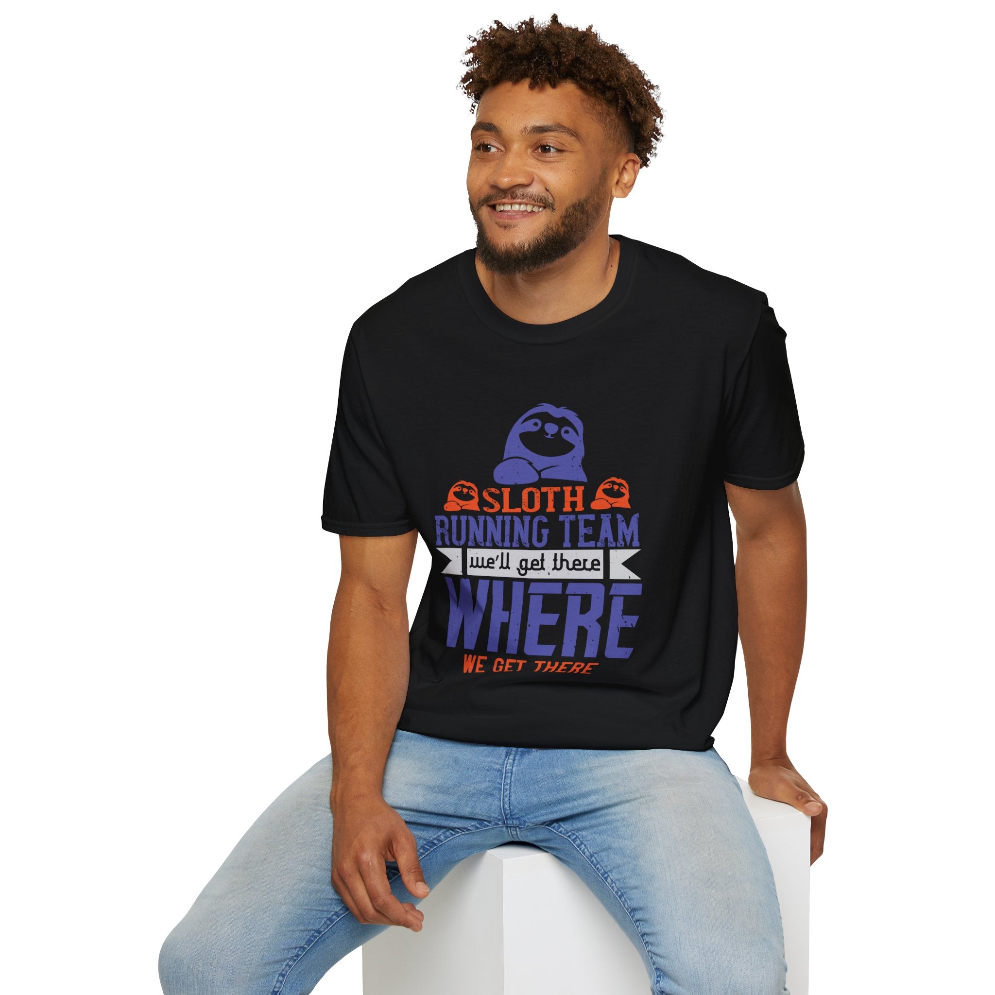 Sloth Running Team T-Shirt, Funny Running Shirt
