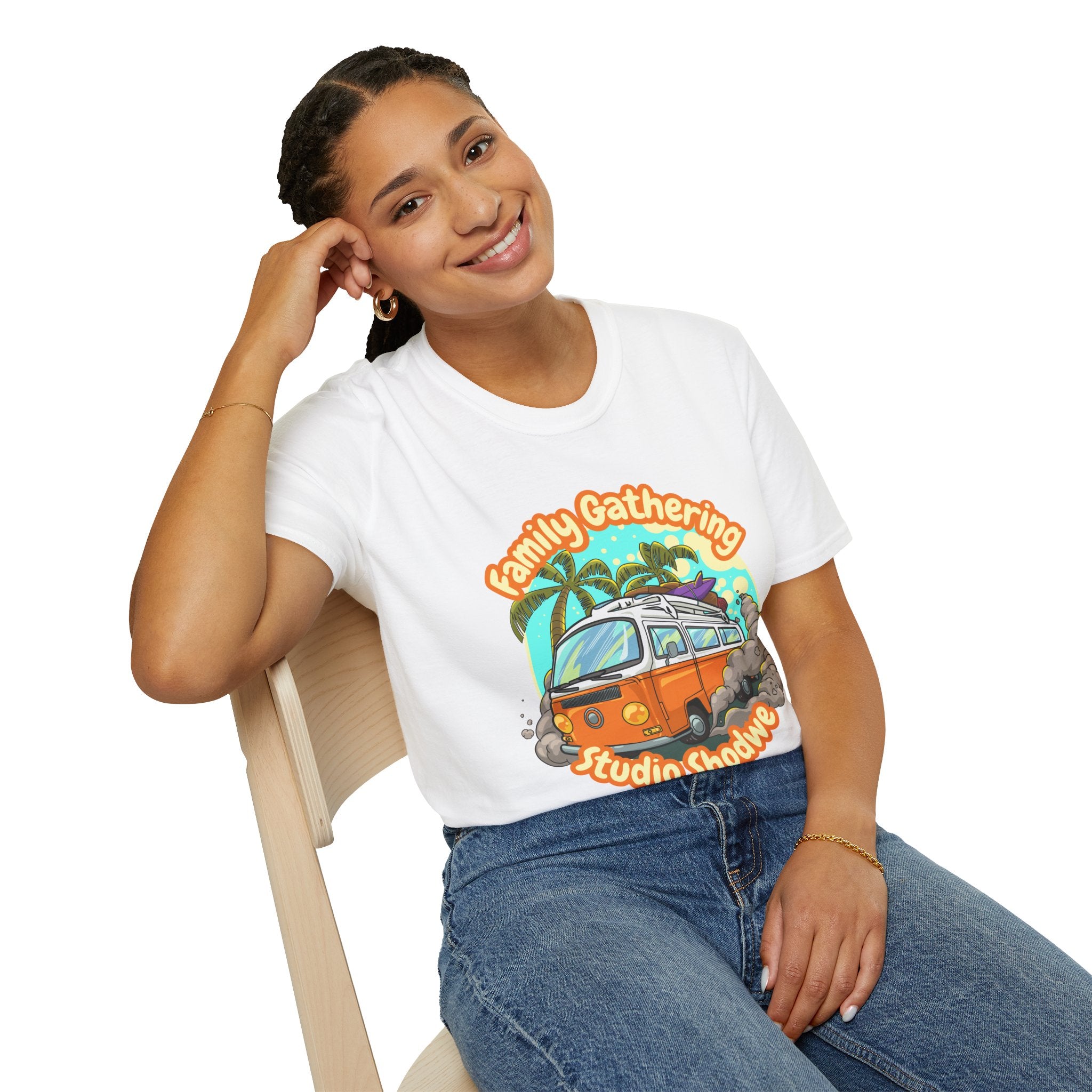 Family Gathering Unisex Softstyle T-Shirt, Family Reunion Tee