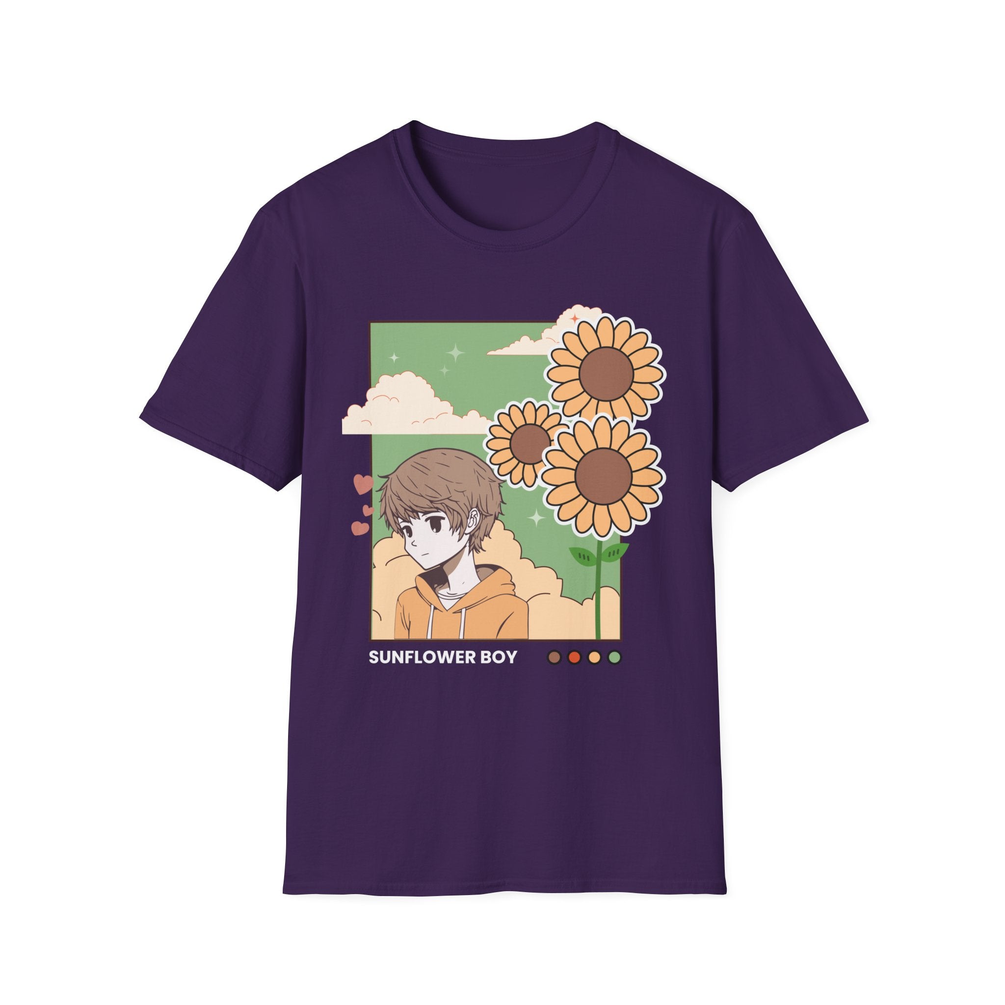 Sunflower Aesthetic Unisex T-Shirt, Softstyle Tee, Casual Wear