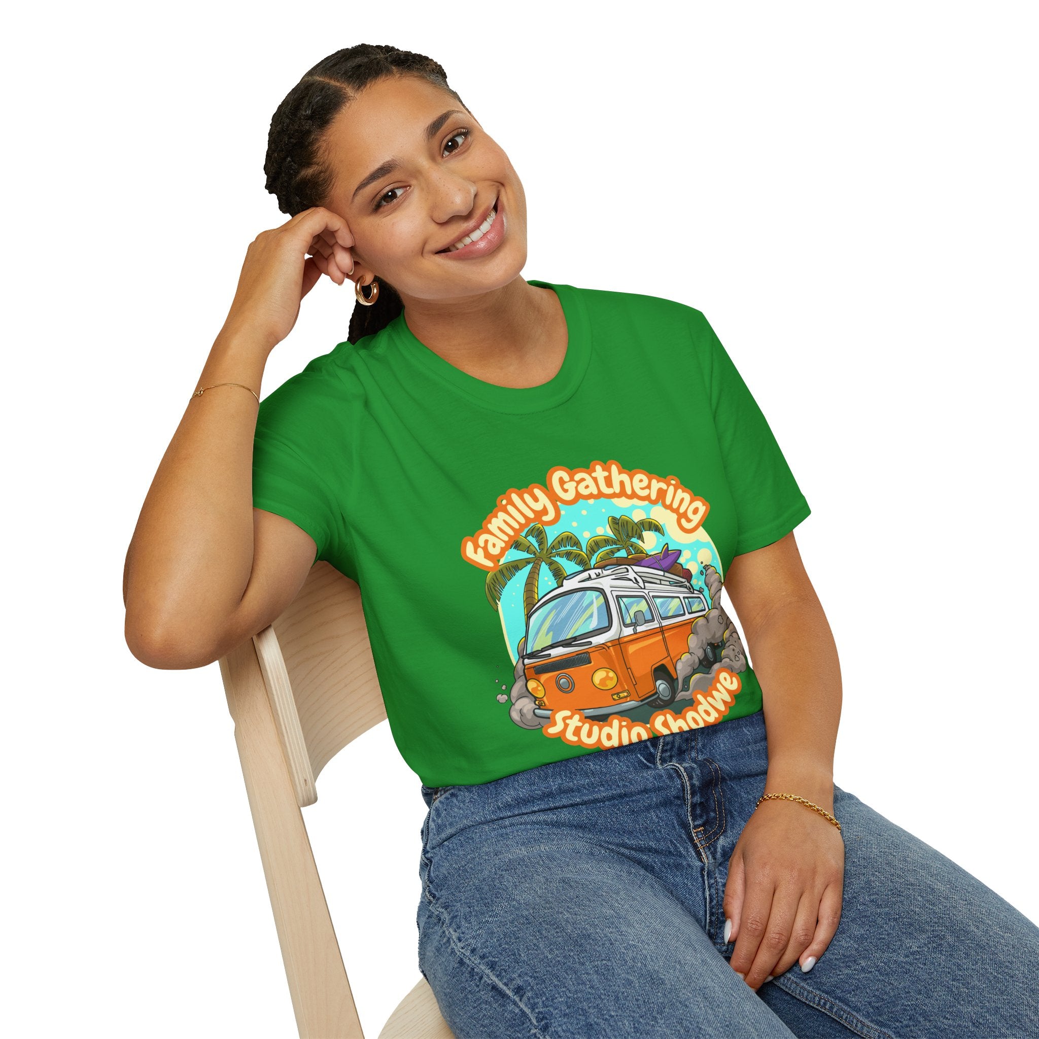 Family Gathering Unisex Softstyle T-Shirt, Family Reunion Tee