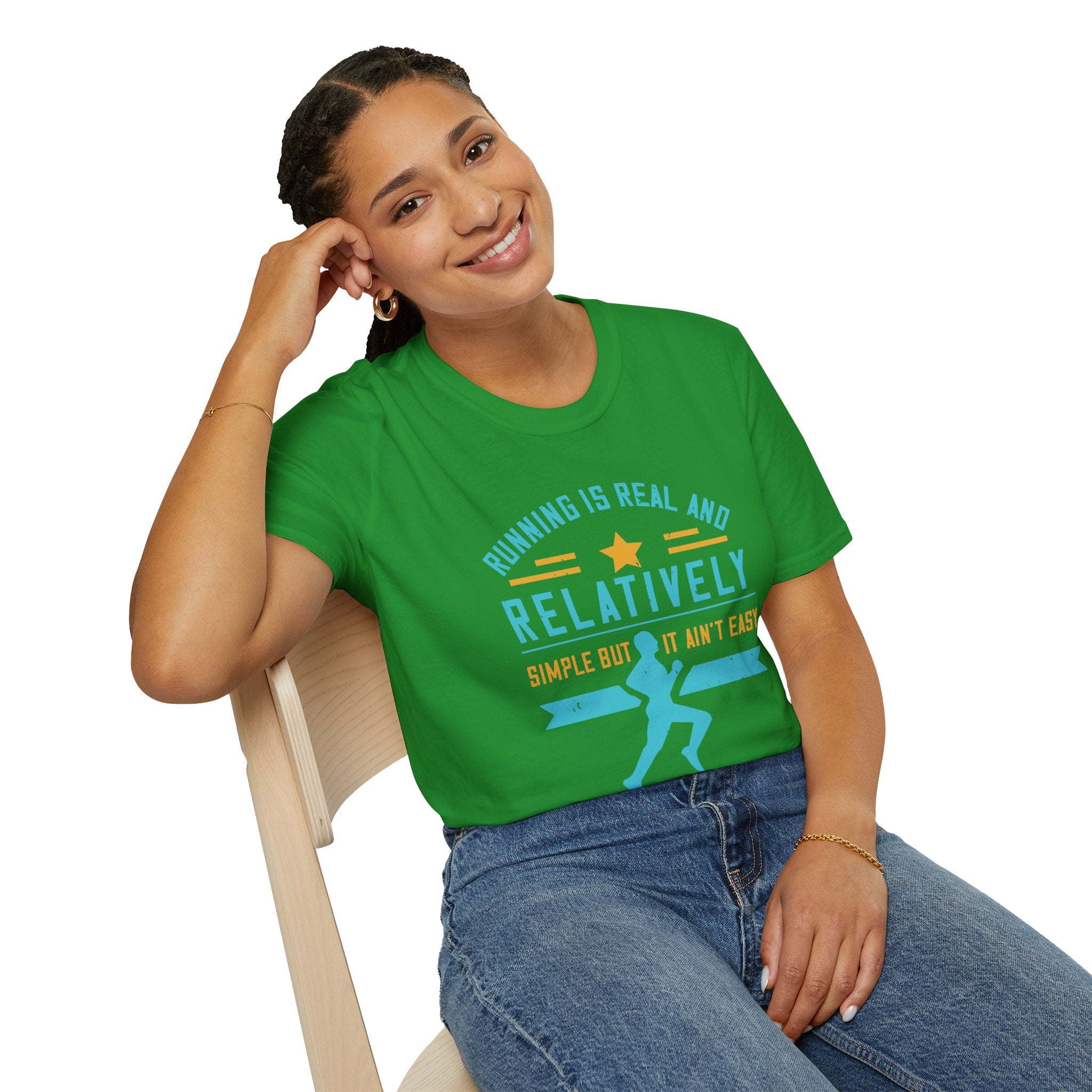 Motivational Running T-Shirt, Comfortable Workout Tee