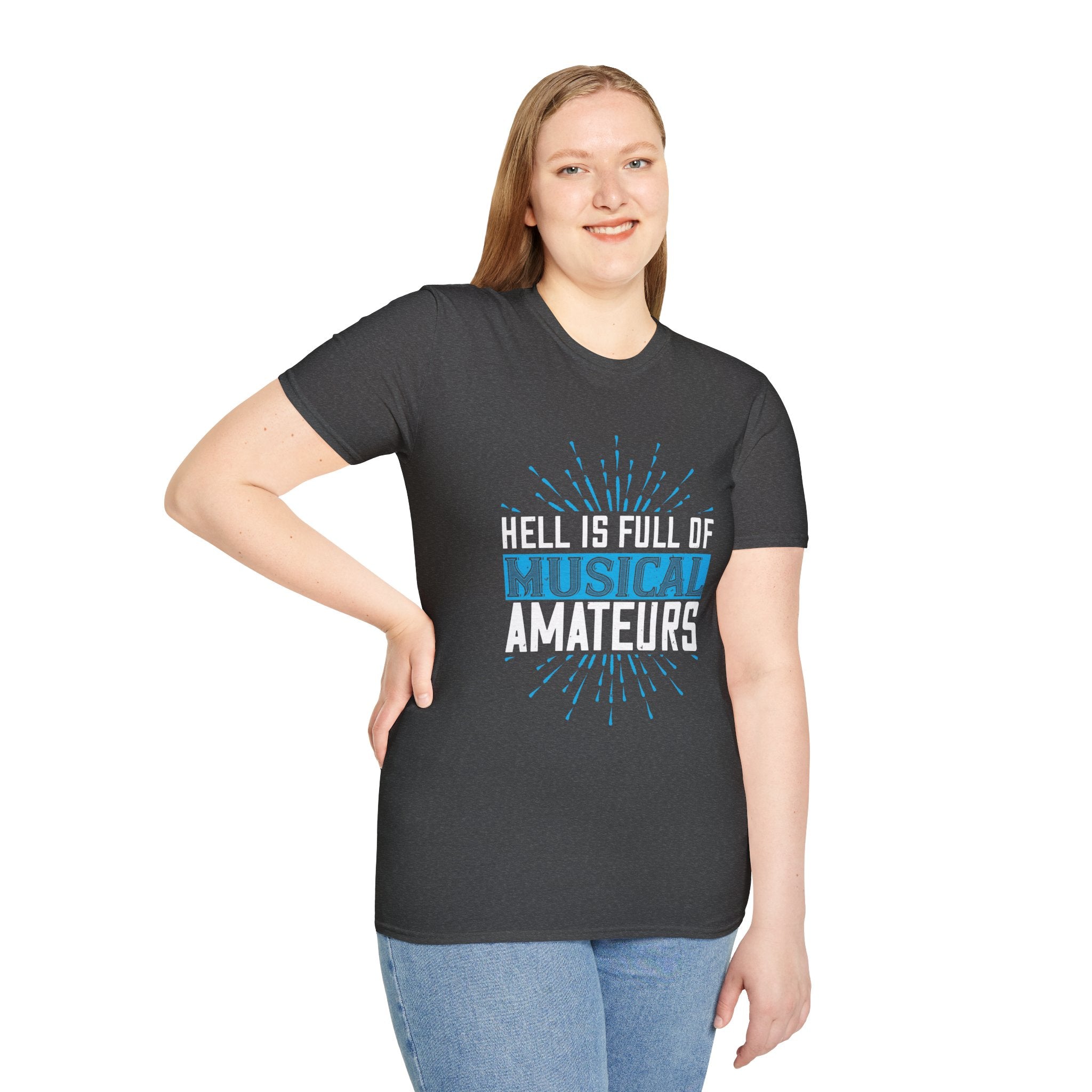 Musical Amateurs T-Shirt, Funny Music Lover Tee, Unisex Softstyle Shirt