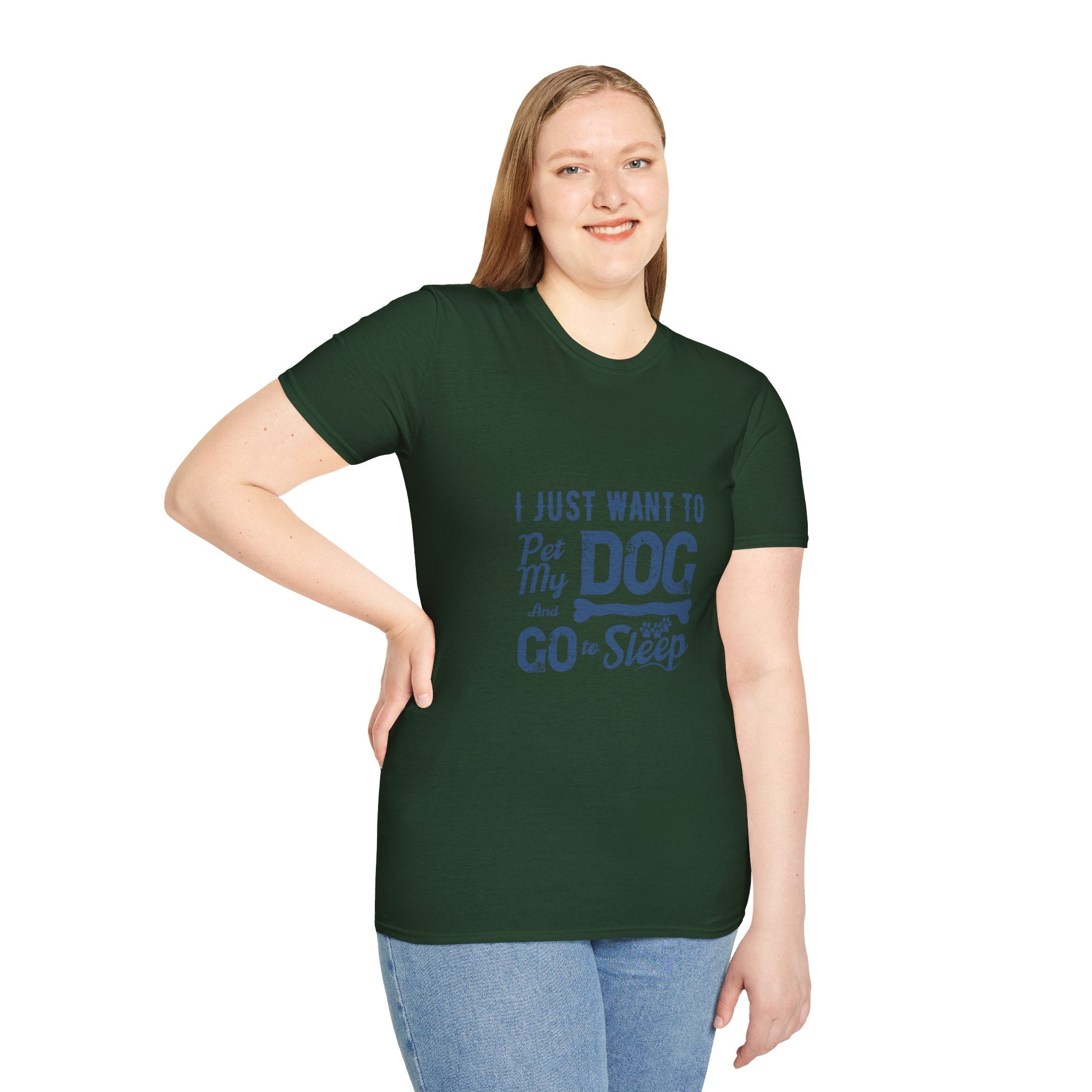 Funny Dog Lover Unisex T-Shirt, Pet Lover Gift, Cute Dog T-Shirt, Dog Mom, Dog Dad Apparel, Animal Lover Shirt
