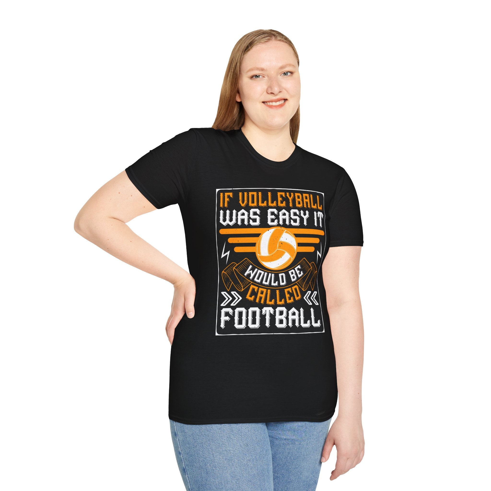 Volleyball Humor T-Shirt, Funny Sports Tee, Unisex Softstyle