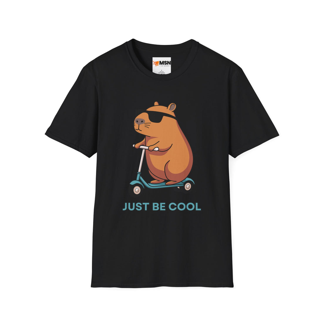 Cool Scooter Bear Unisex T-Shirt, Fun Graphic Tee