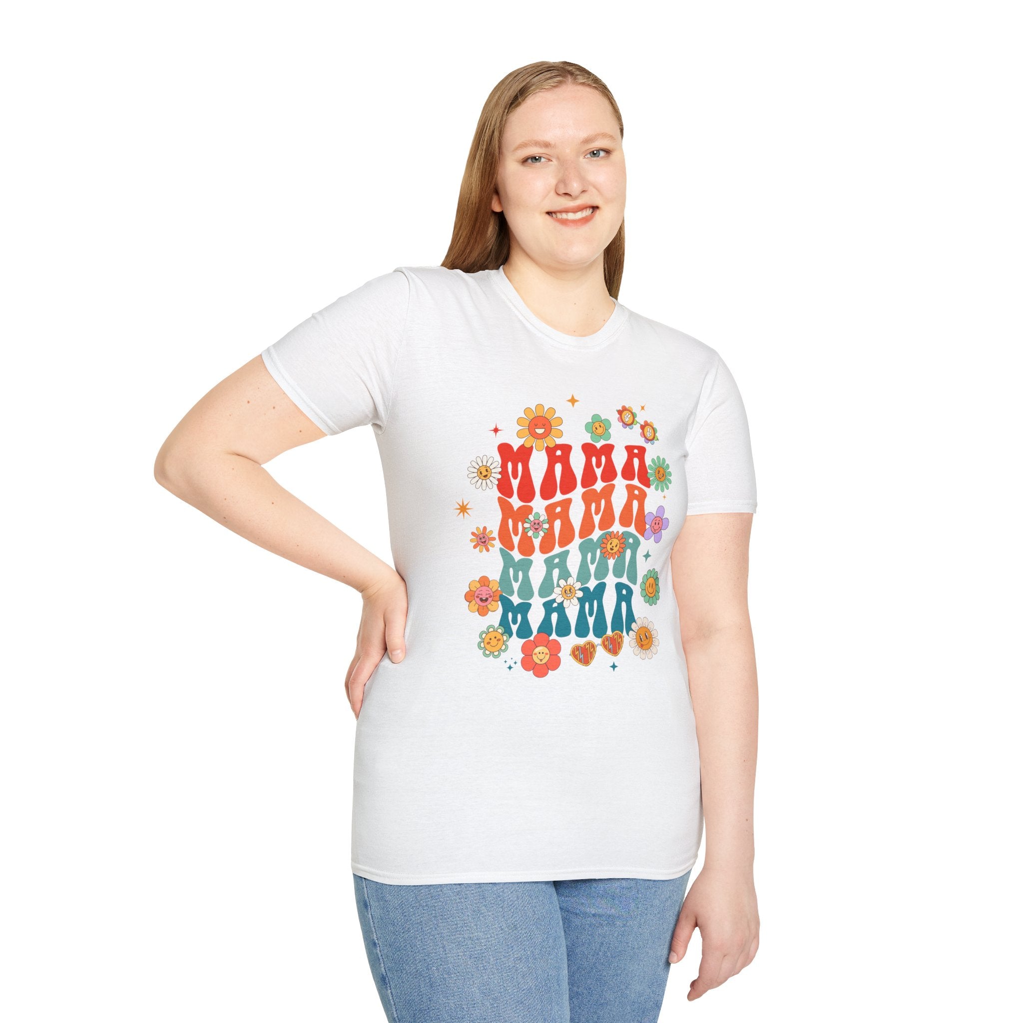 Floral Mommy T-Shirt, Perfect Gift for Mother's Day