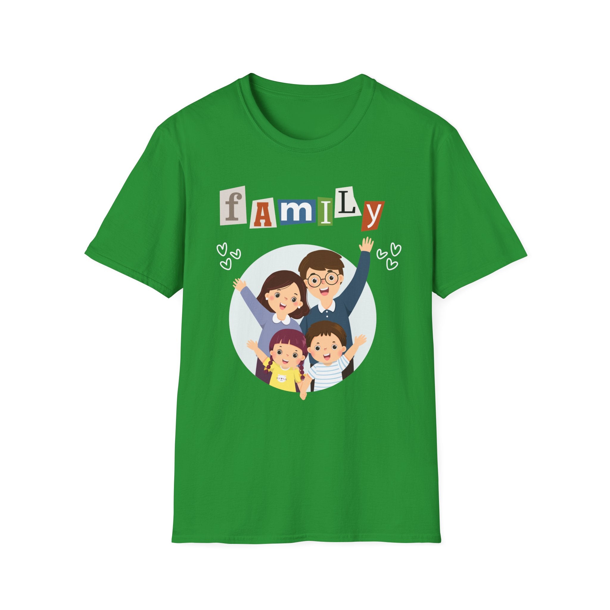 Family Love Unisex T-Shirt, Perfect Gift for Parents