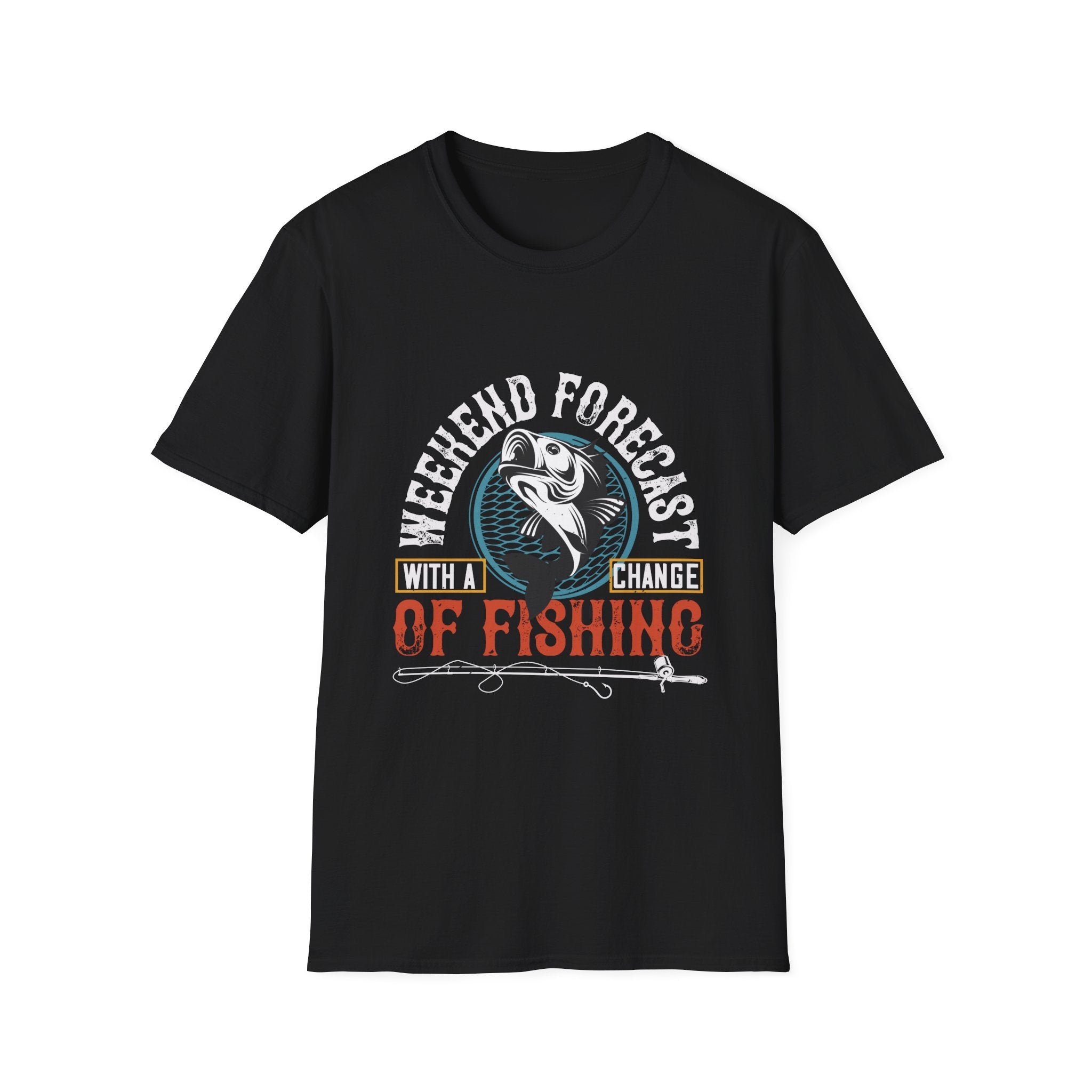 Weekend Fishing Forecast Unisex T-Shirt, Fishing Shirt
