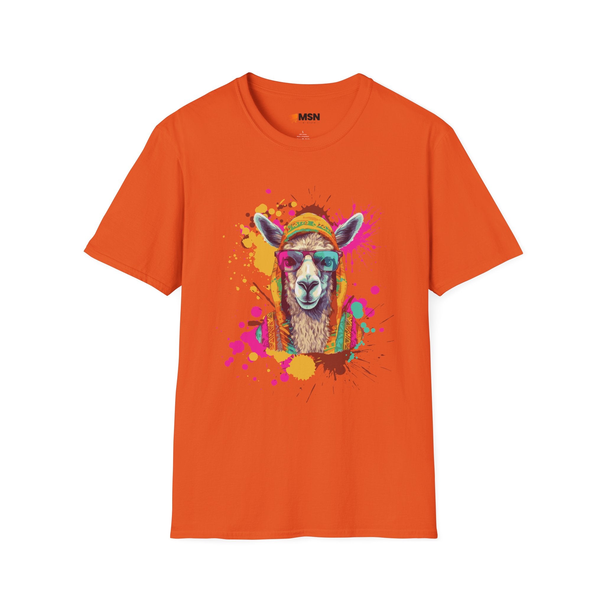 Colorful Llama T-Shirt - Fun Gift for Animal Lovers