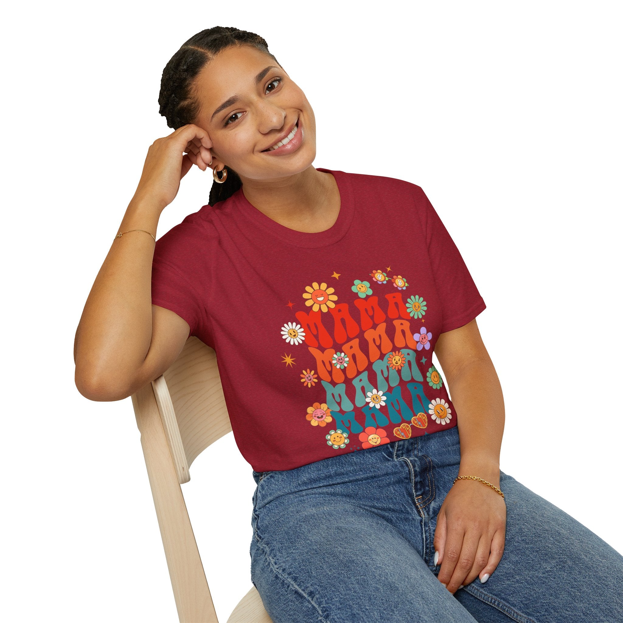 Floral Mommy T-Shirt, Perfect Gift for Mother's Day