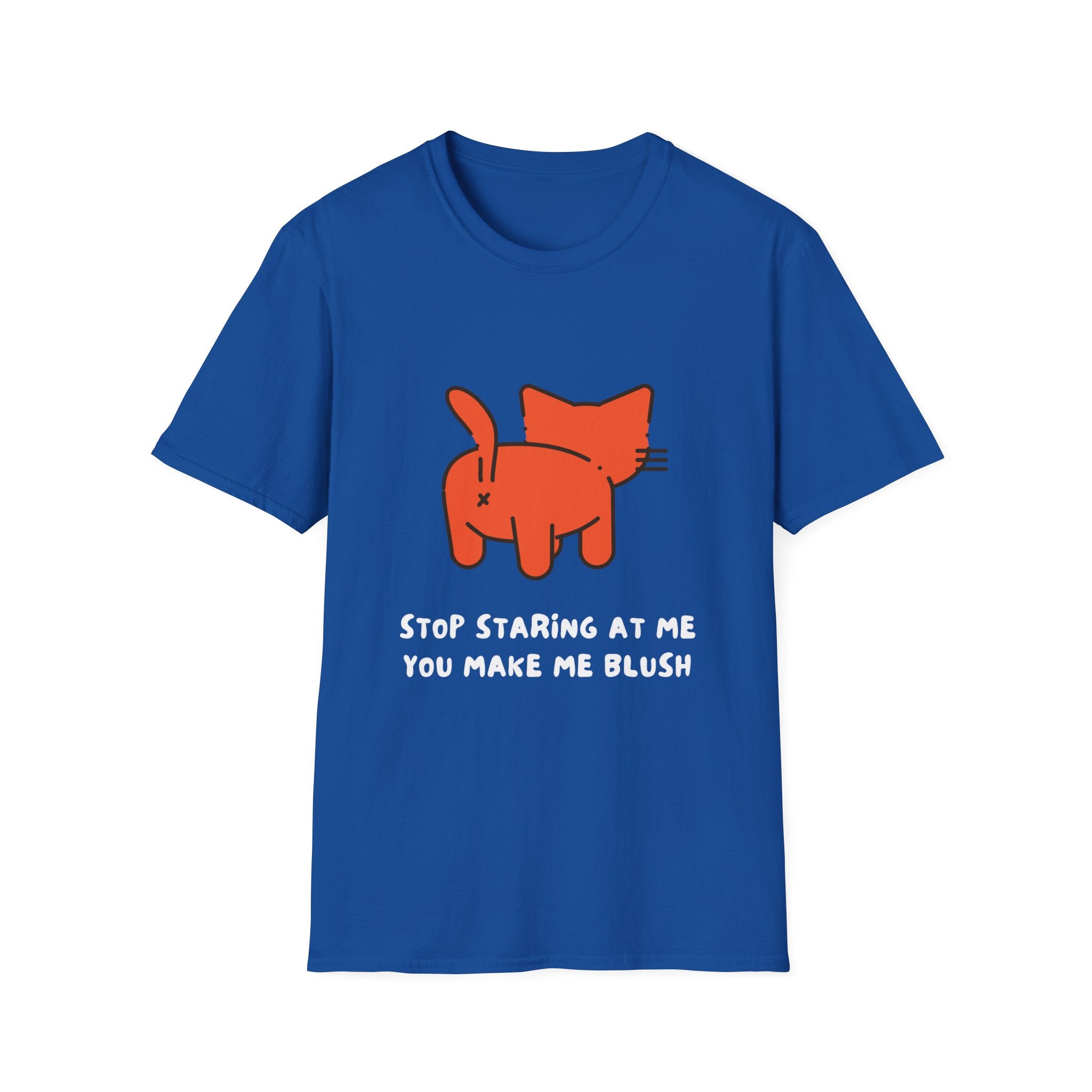 Adorable Cat Graphic Tee, Funny Cat Shirt, Gift for Cat Lovers