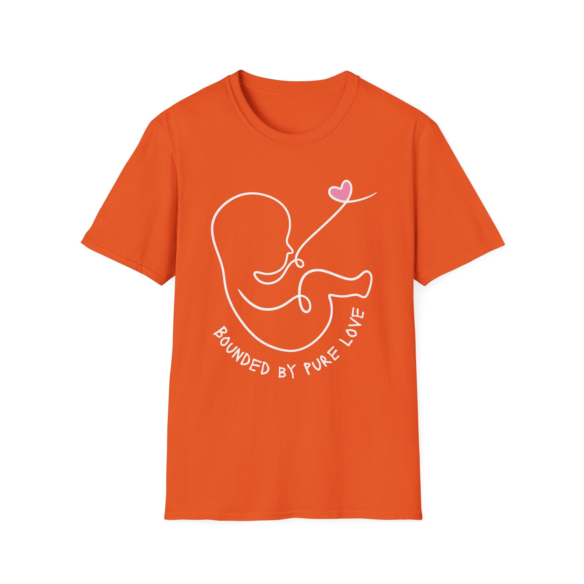 Bounded by Pure Love Unisex T-Shirt, Cute Tee, Expecting