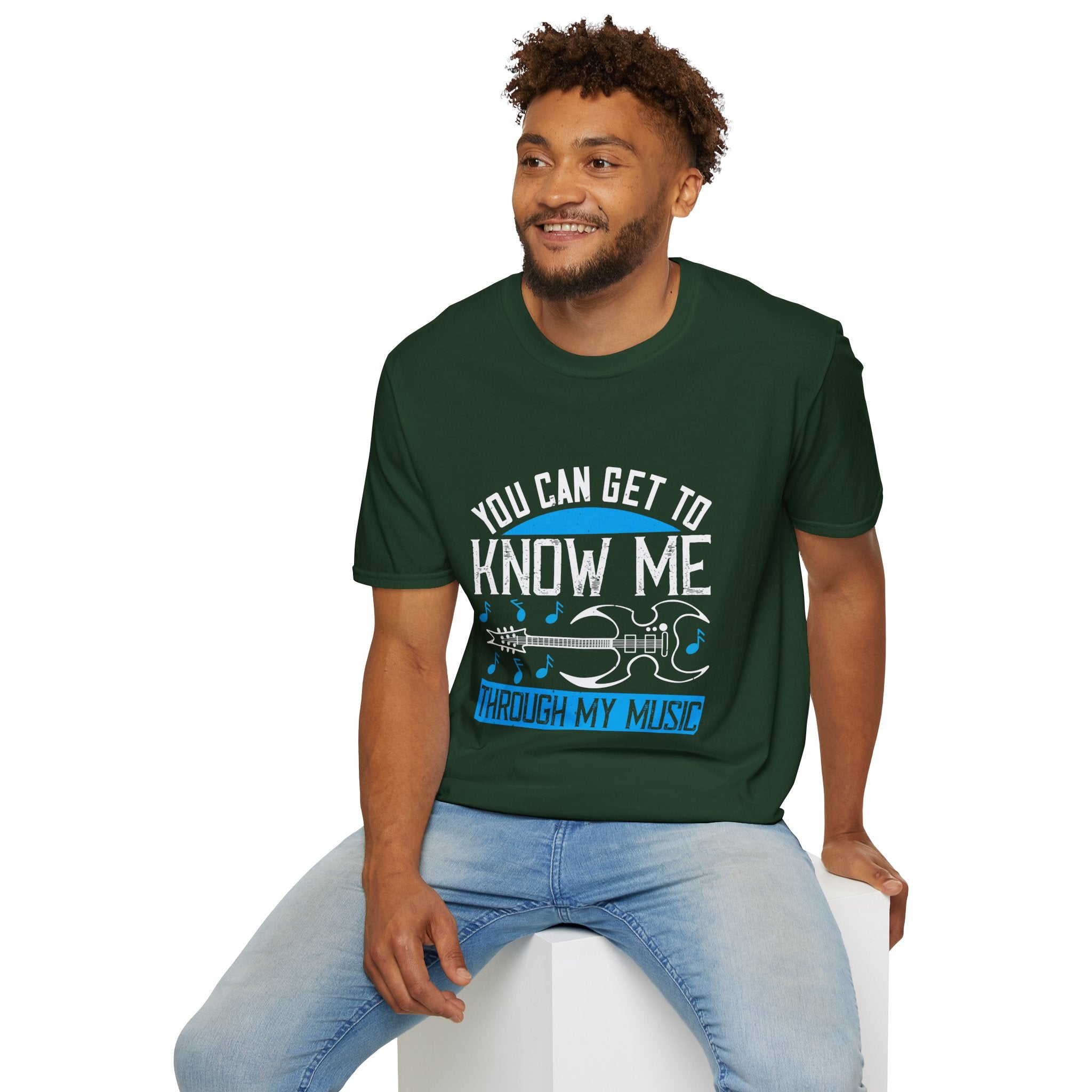 Unisex Music Quote T-Shirt, Softstyle Graphic Tee, Gift for Musicians