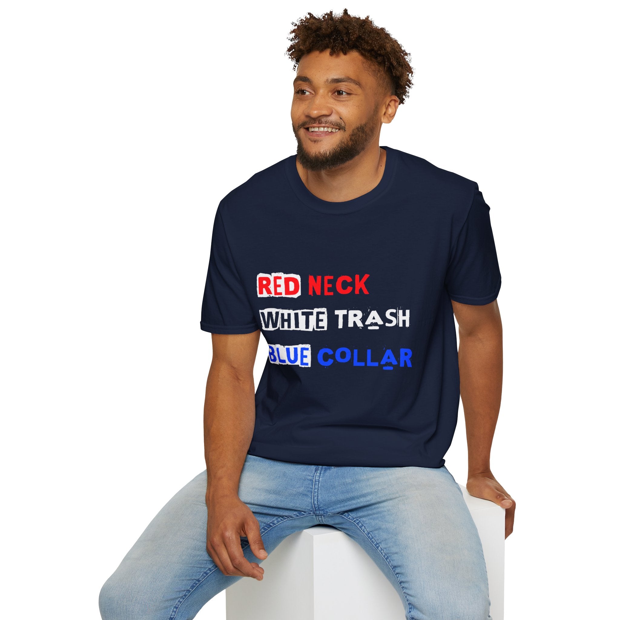 Red Neck, White Trash, Blue Collar Unisex Softstyle T-Shirt – Funny Humor Tee, Gift for Friends, Casual Wear, Summer Outfit, Patriotic [...]