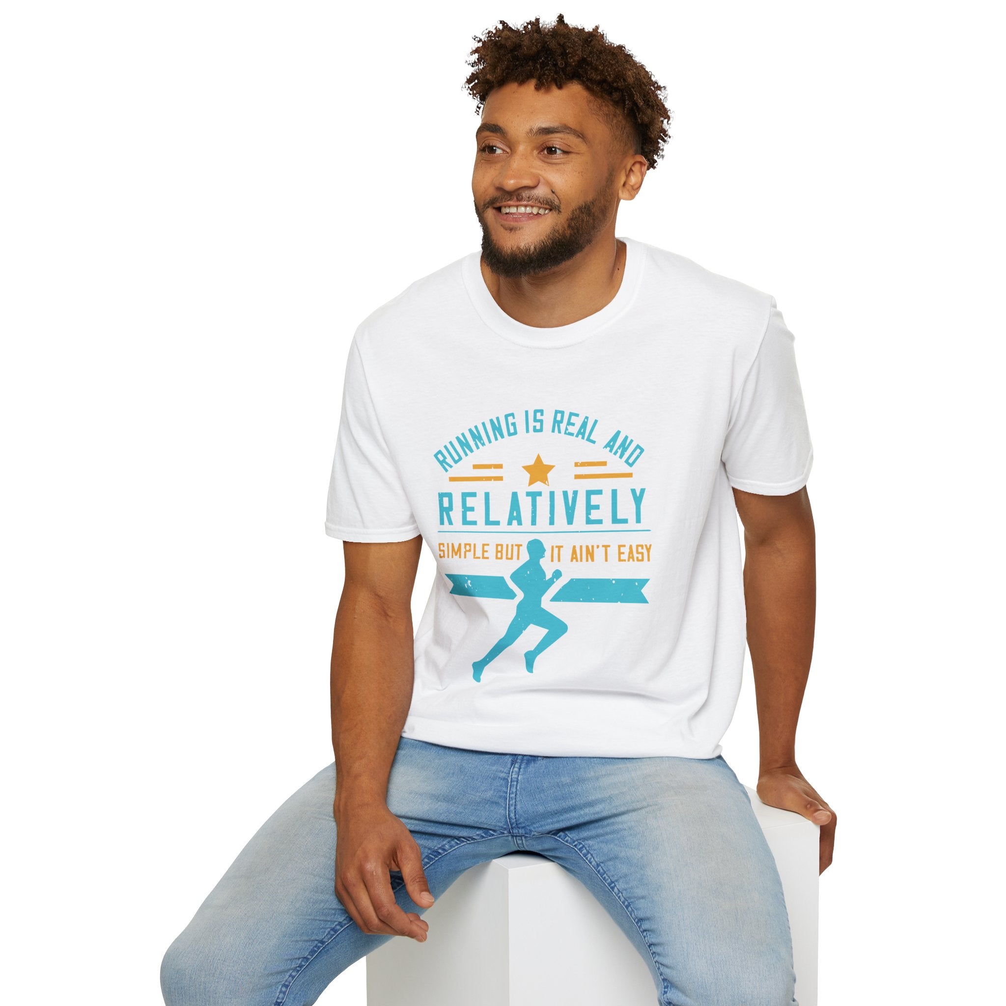 Motivational Running T-Shirt, Comfortable Workout Tee