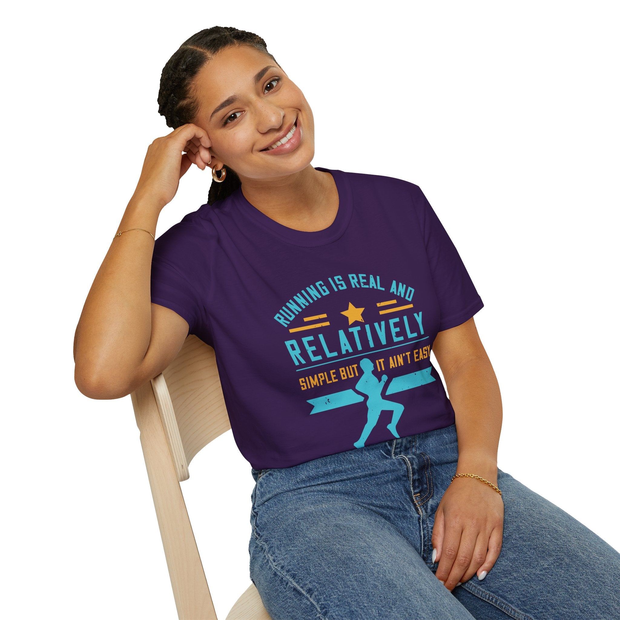 Motivational Running T-Shirt, Comfortable Workout Tee