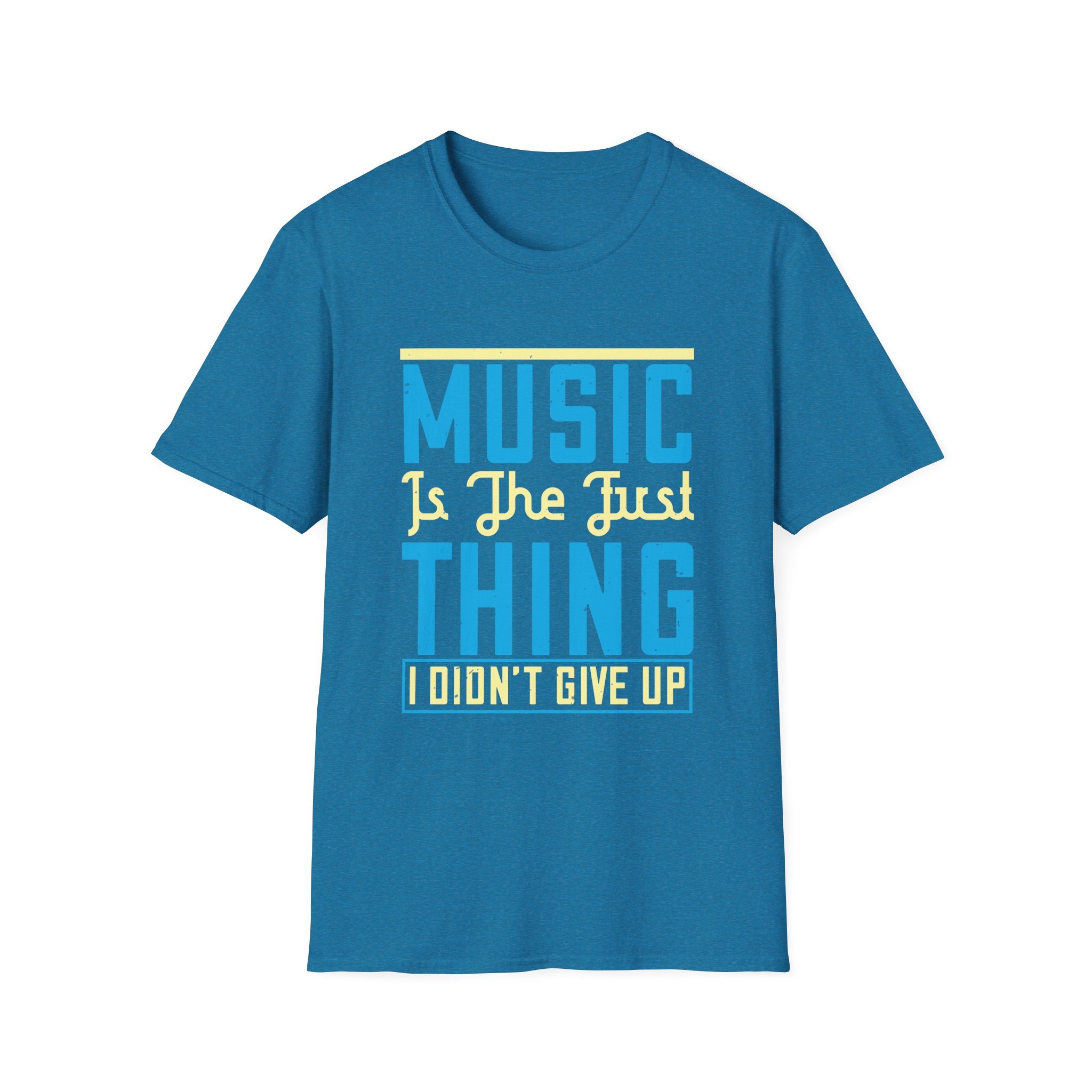 Music Motivational Unisex T-Shirt, Music Lover Gift, Inspirational Tee