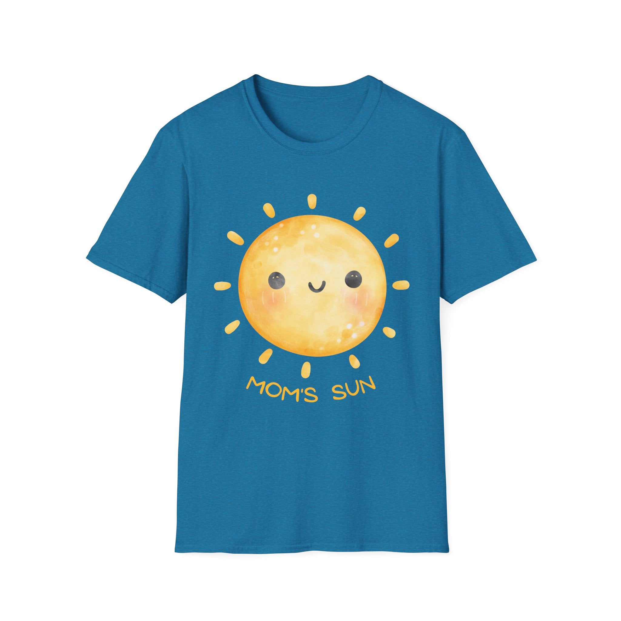 Cute 'Mom's Sun' Unisex Softstyle T-Shirt