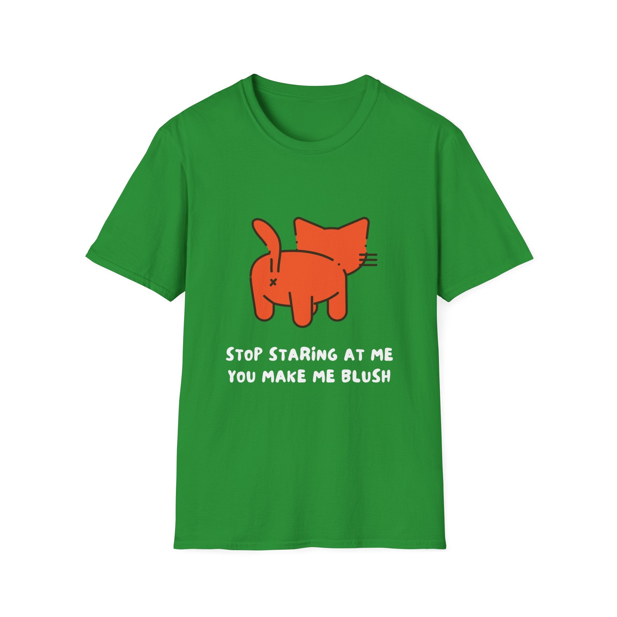 Adorable Cat Graphic Tee, Funny Cat Shirt, Gift for Cat Lovers