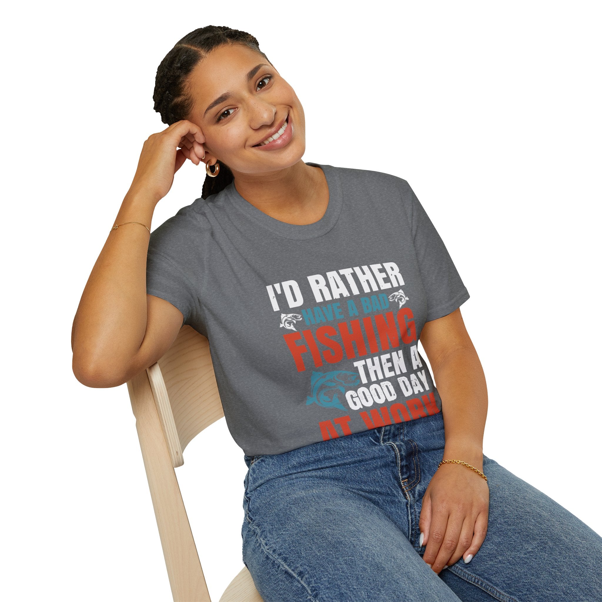 Fishing Humor T-Shirt, Fishing Gift, Unisex Tee