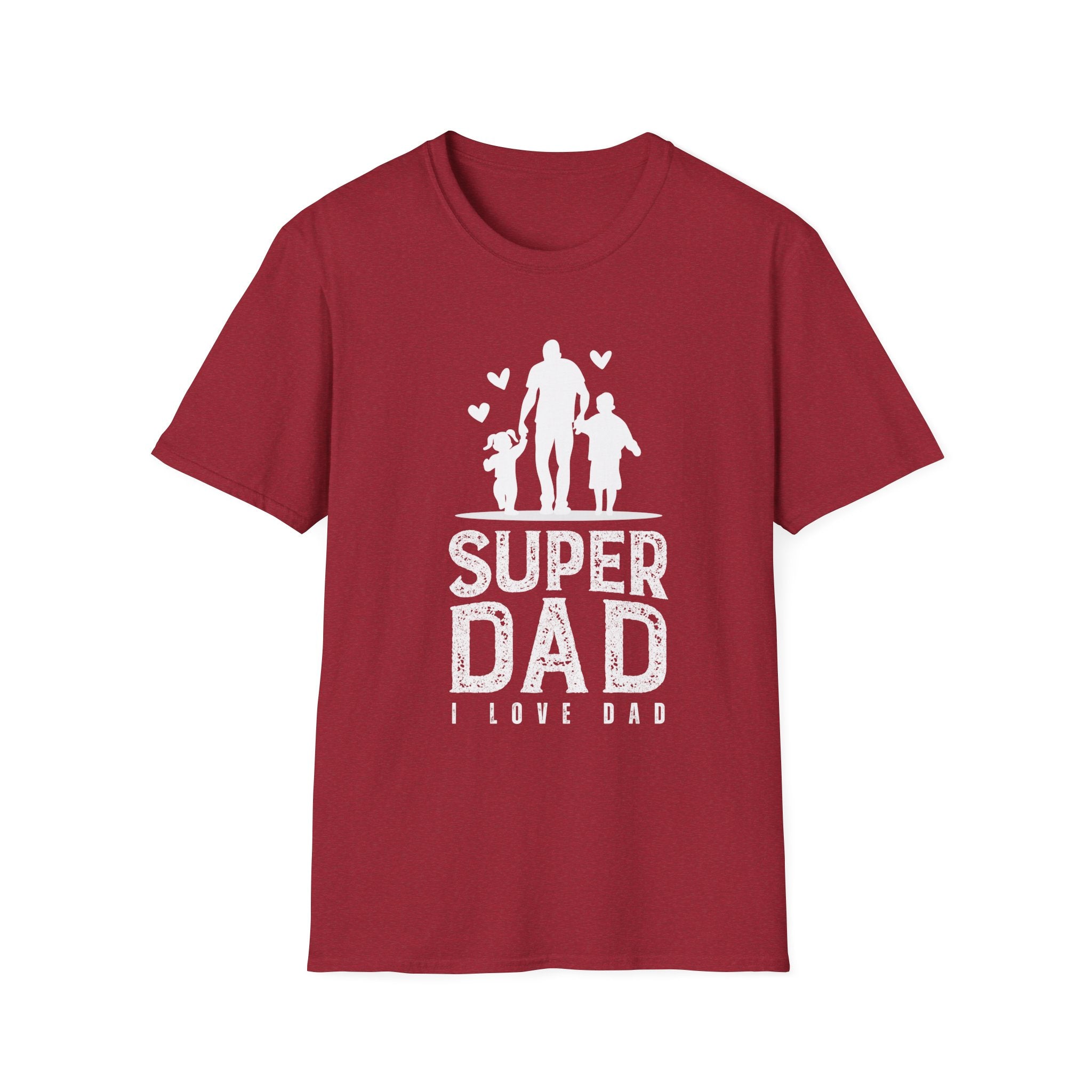 Super Dad Unisex Softstyle T-Shirt, Father's Day Gift